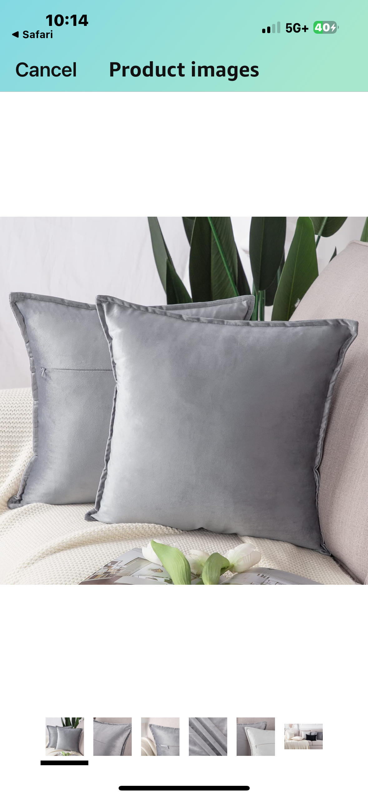 MADIZZ Set of 2 Super Soft Velvet Decorative Throw Pillow Covers 16x16 inch Light Grey Square with Fringe Luxury Style Cushion Case European Pillow Shell for Sofa Bedroom
