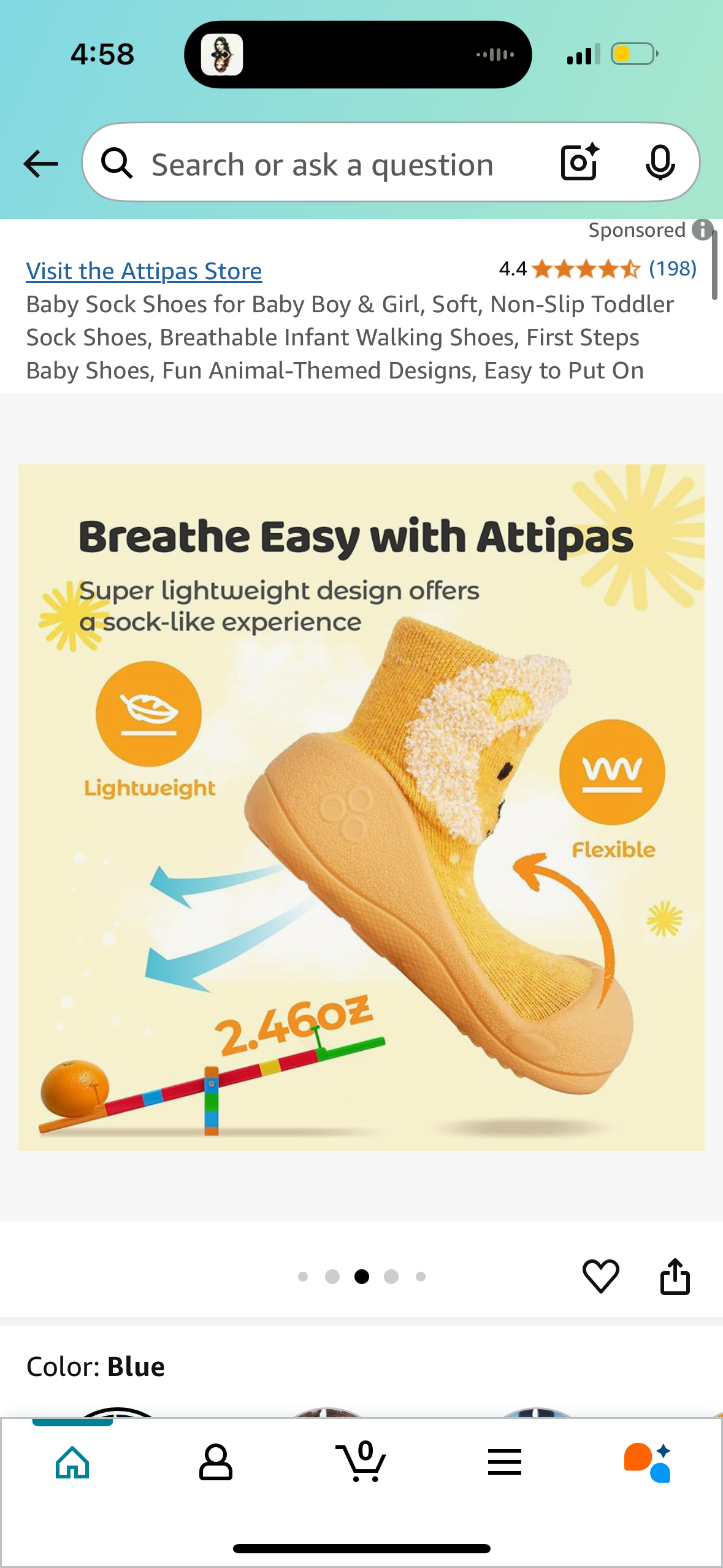 Baby Sock Shoes for Baby Boy & Girl, Soft, Non-Slip Toddler Sock Shoes, Breathable Infant Walking Shoes, First Steps Baby Shoes, Fun Animal-Themed Designs, Easy to Put On
