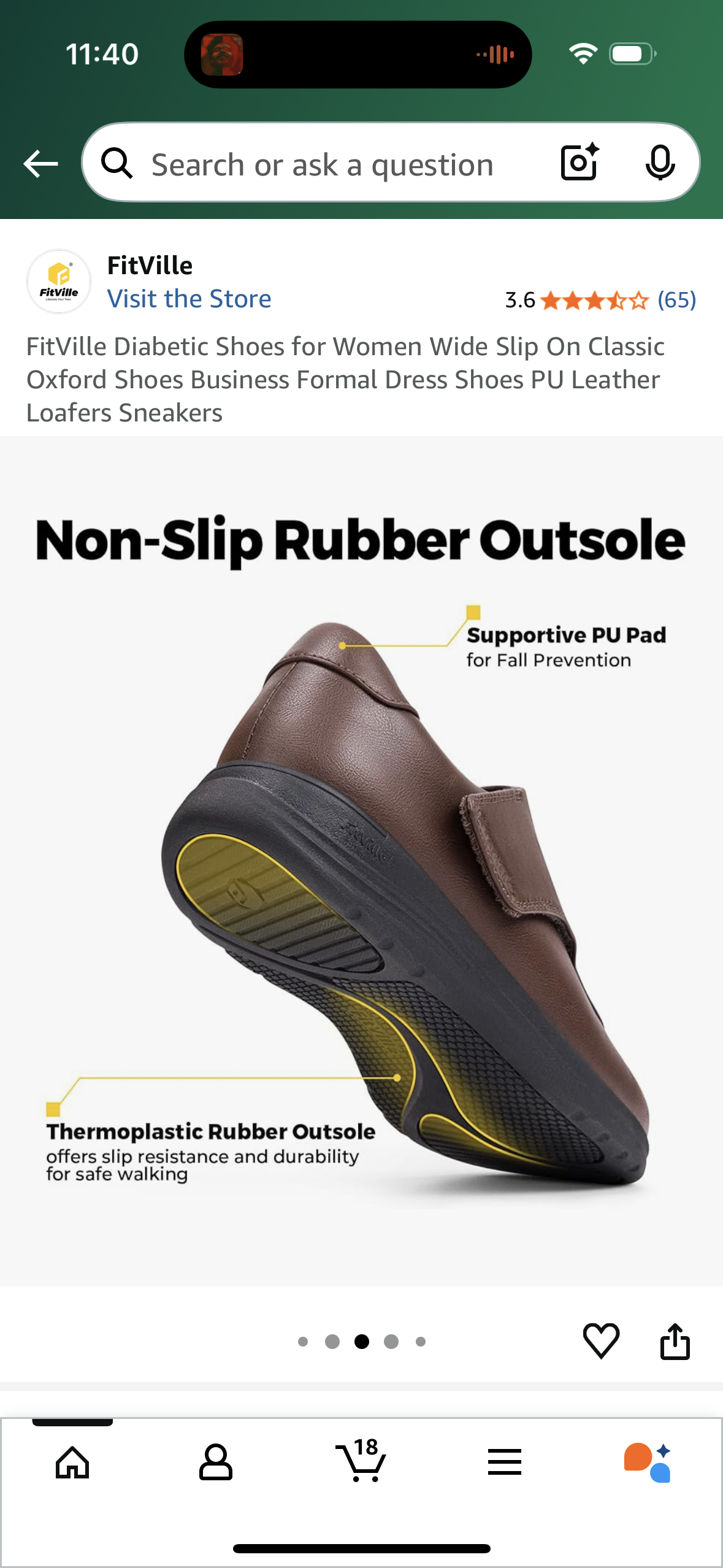 FitVille Shoes for Women Wide Slip On Classic Oxford Shoes Business Formal Dress Shoes PU Leather Loafers Sneakers (Size US Women 9.5 Extra Wide)