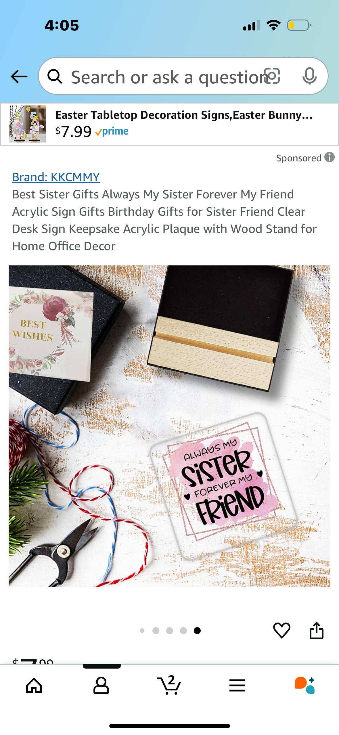 Best Sister Gifts Always My Sister Forever My Friend Acrylic Sign Gifts Birthday Gifts for Sister Friend Clear Desk Sign Keepsake Acrylic Plaque with Wood Stand for Home Office Decor
