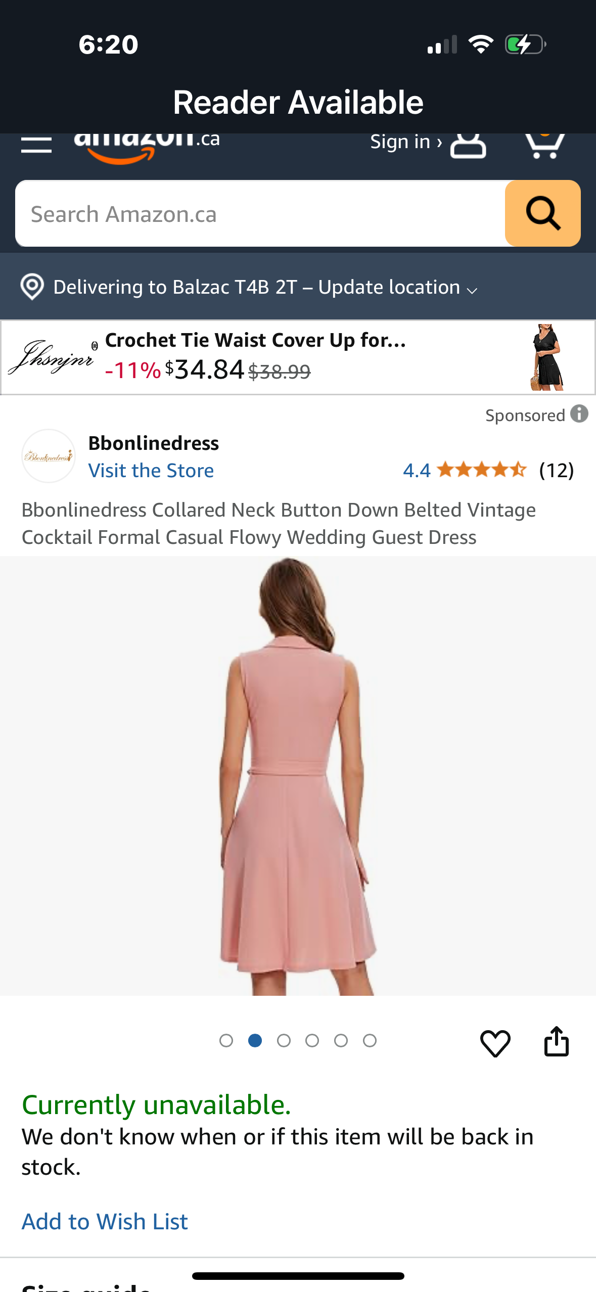 Bbonlinedress Collared Neck Button Down Belted Vintage Cocktail Formal Casual Flowy Wedding Guest Dress