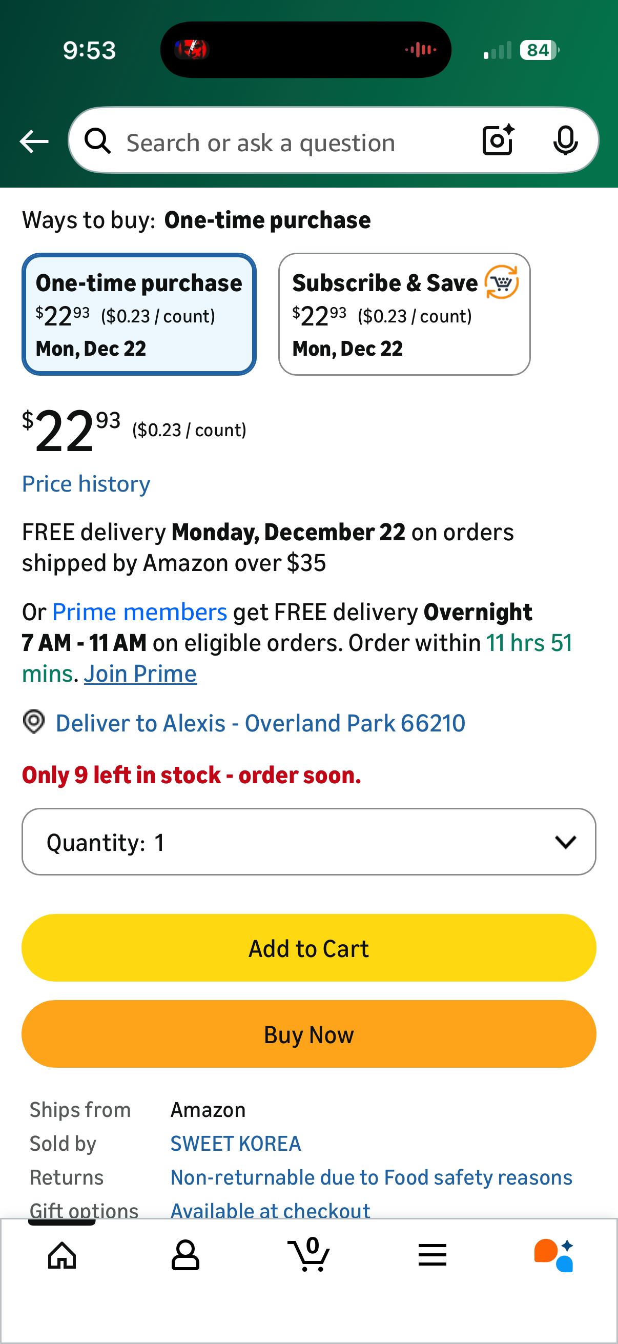 Organic Seasonal Pine Needle Tea (4 Box (100Tea Bag))