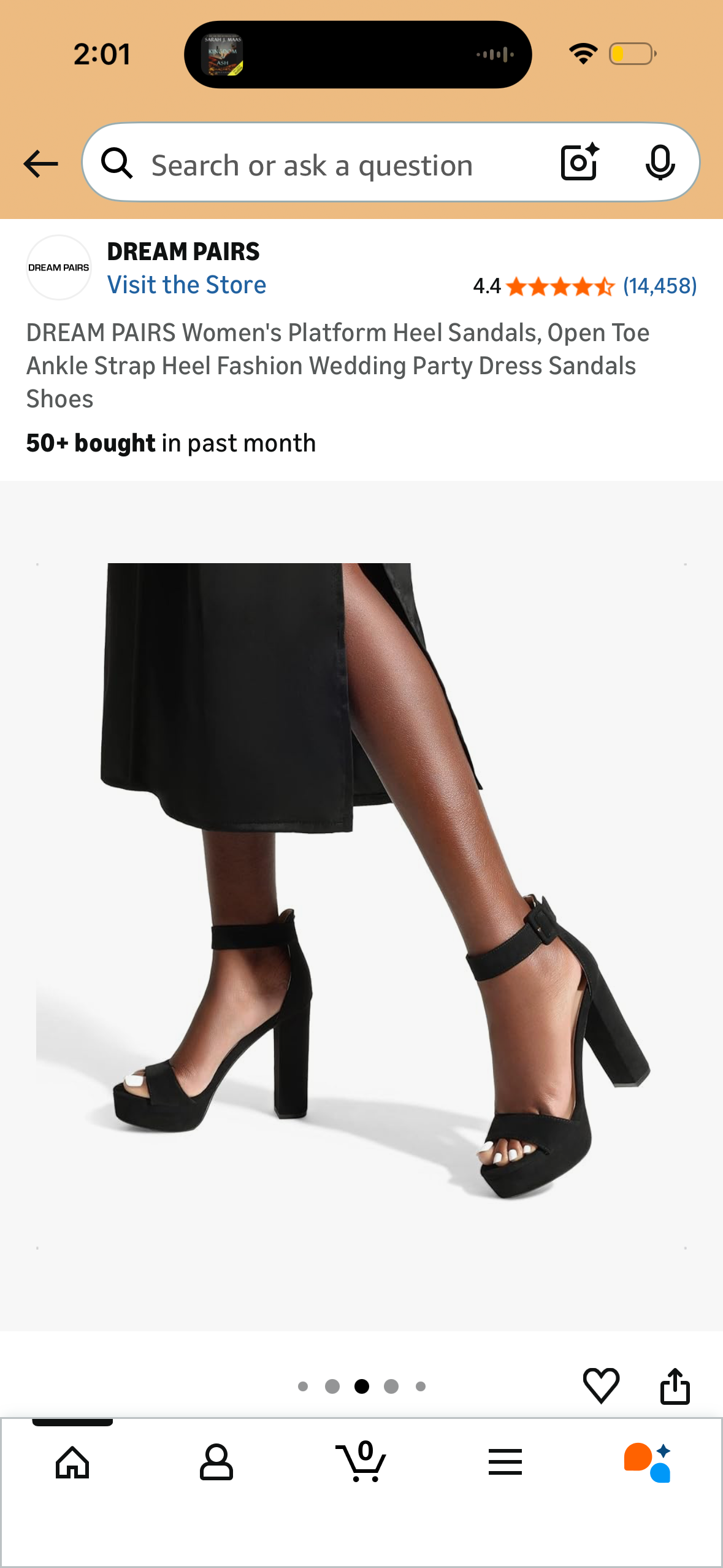 DREAM PAIRS Women's Platform Heel Sandals, Open Toe Ankle Strap Heel Fashion Wedding Party Dress Sandals Shoes (Size US 7.5)