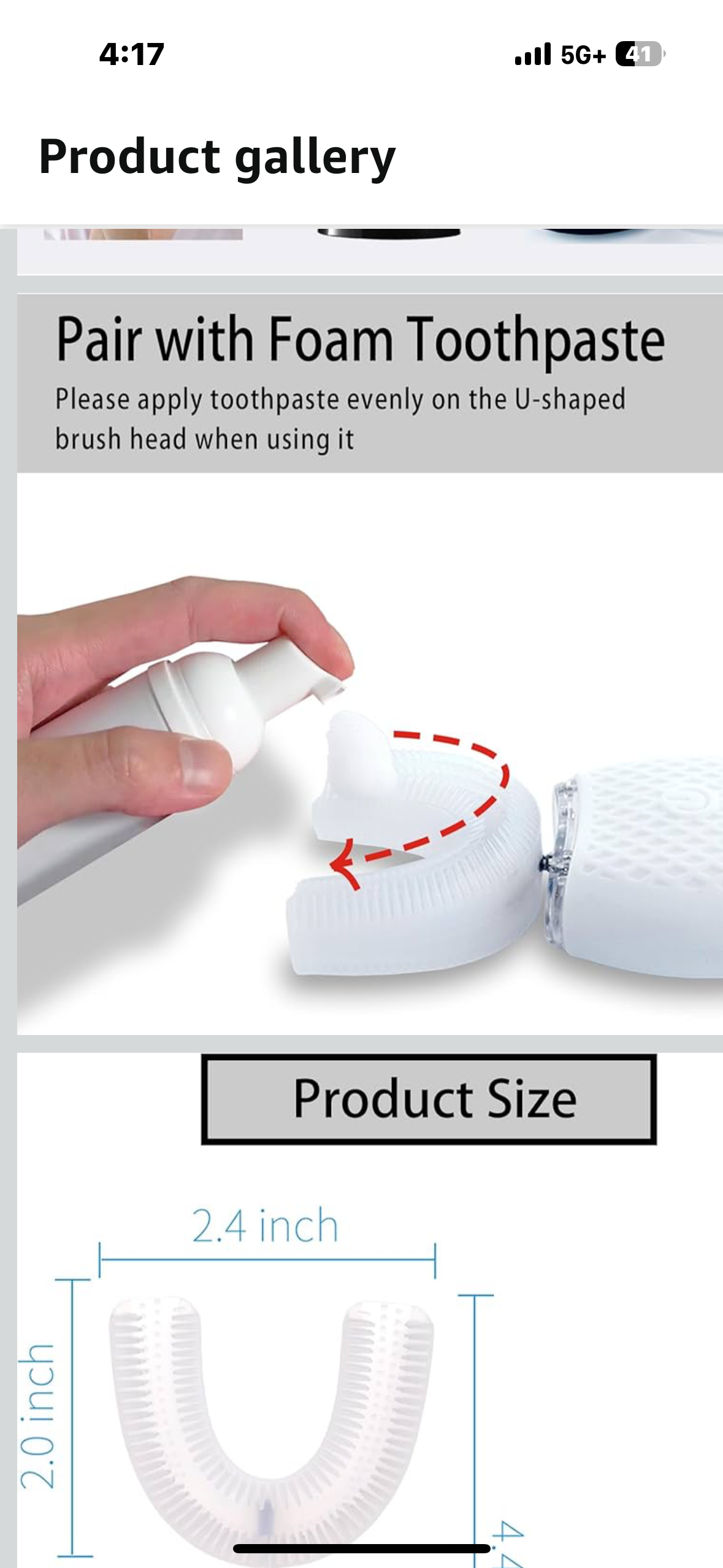 Automatic Toothbrush for Adults - Ultrasonic Electric Toothbrush 30s Timer, Soft Bristles, Wireless Charging Washable Portable for Travel & Home Use Dual-use(White, M)