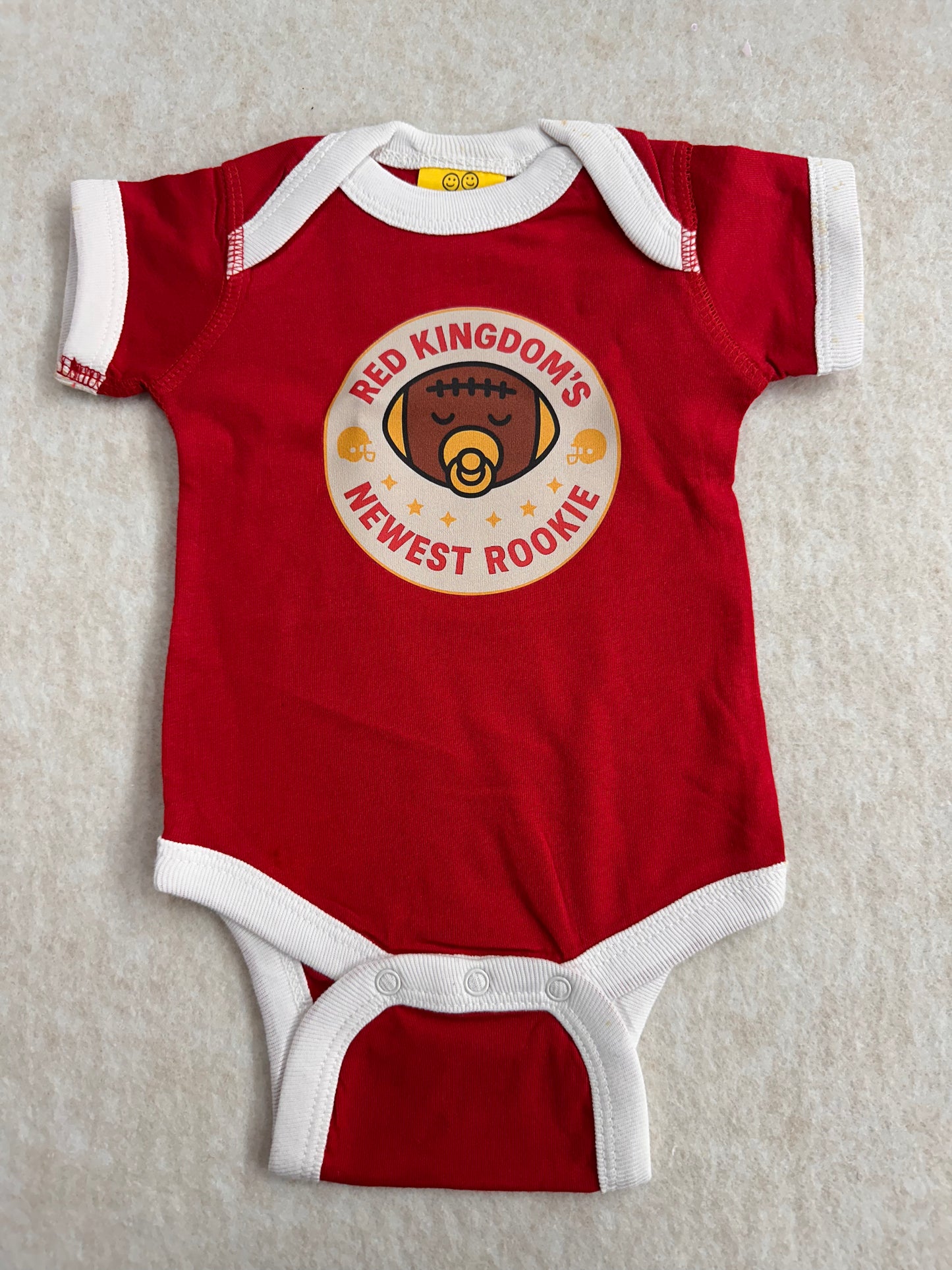 Red Kingdom Little Fan Onesie Newborn