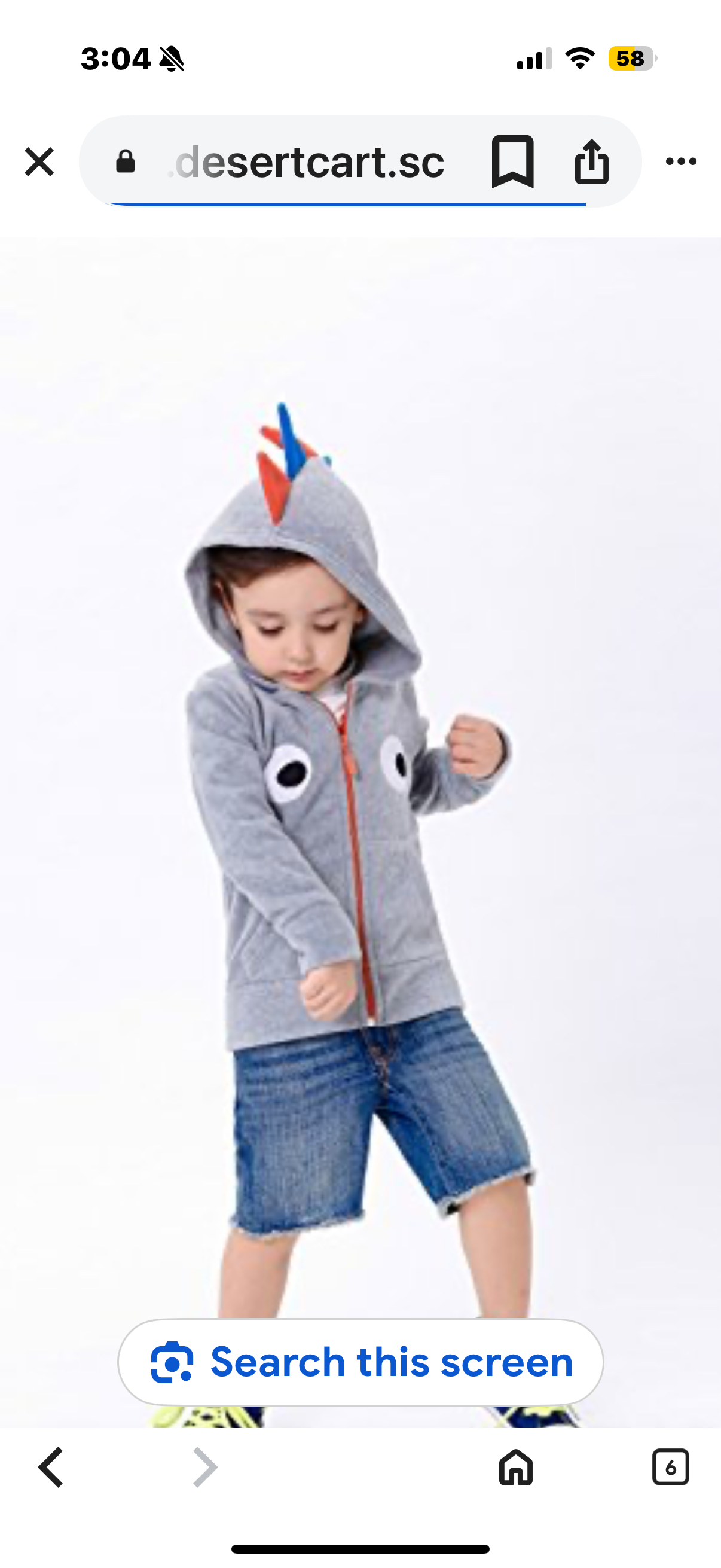 HUAER& Baby Boys' Girls Fleece Warm Jacket Woolen Dinosaur Zip Front Jacket Hoodie (Size 18-24 months, 3-4T, 5-6X)