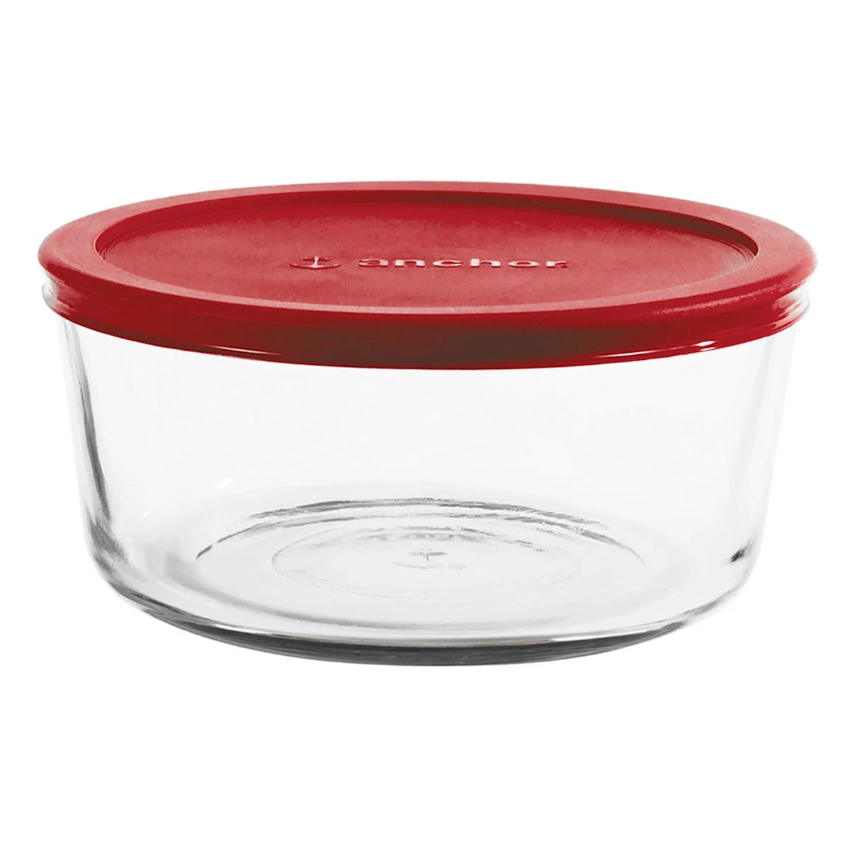Anchor Hocking Food Storage CLR/RED 7CP