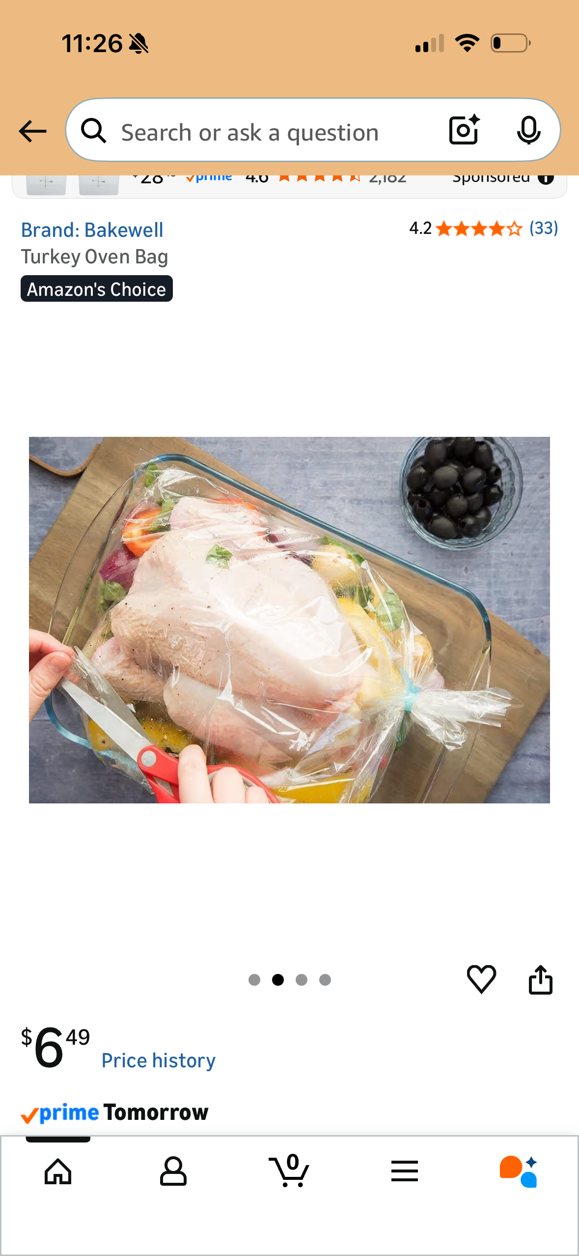 Turkey Oven Bag