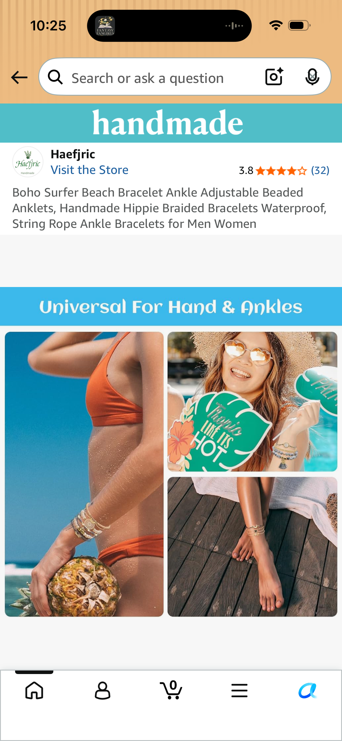 Boho Surfer Beach Bracelet Ankle Adjustable Beaded Anklets, Handmade Hippie Braided Bracelets Waterproof, String Rope Ankle Bracelets for Men Women