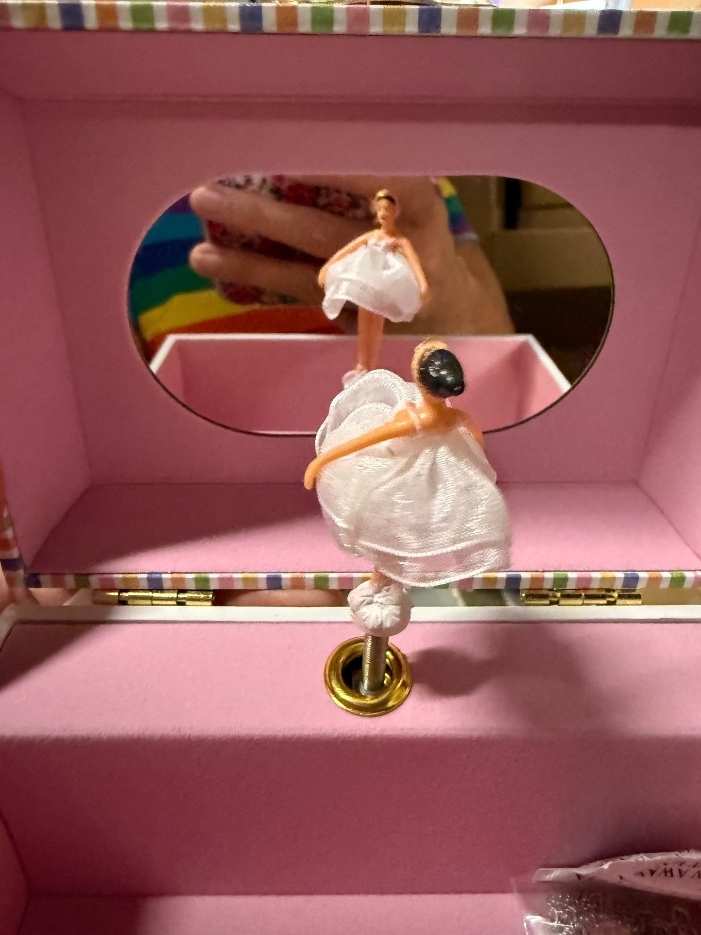 ABI + OLIE Ballerina Jewelry Box for Girls with Ballerina Necklace - Kids Music Box, Ballet Birthday Gifts for Little Girls, Jewelry Boxes, For Ages 3-10