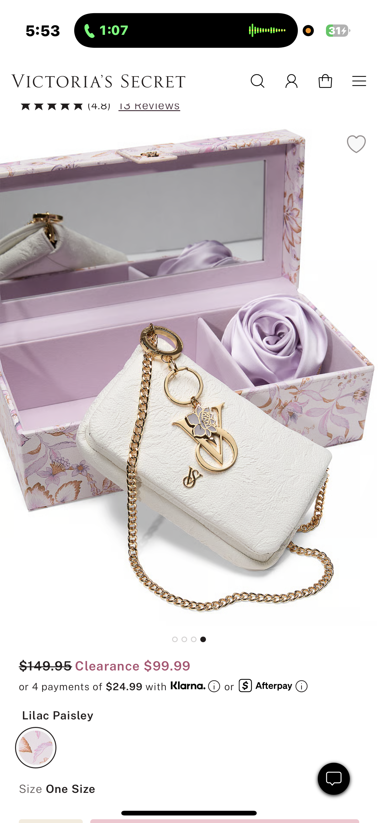 VICTORIA'S SECRET Limited-Edition 4-Piece Accessories Gift Set