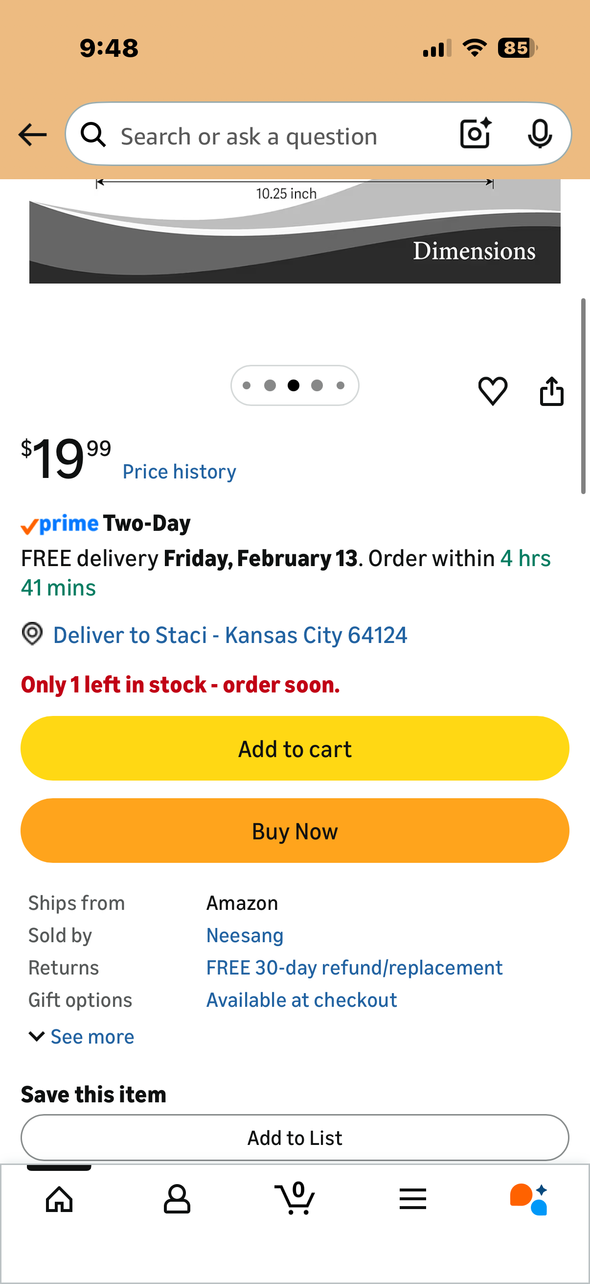 Cockatil Shaker Set, 6 Pieces Bartender Kit: 25oz Shaker, Jigger, 2 Liquor pourers, Mixing Spoon and Muddler, Silver