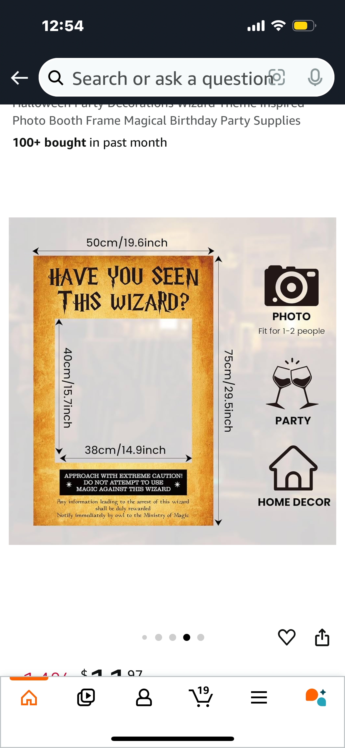 Have You Seen This Wizard Photo Booth Props Halloween Party Decorations Wizard Theme Inspired Photo Booth Frame Magical Birthday Party Supplies