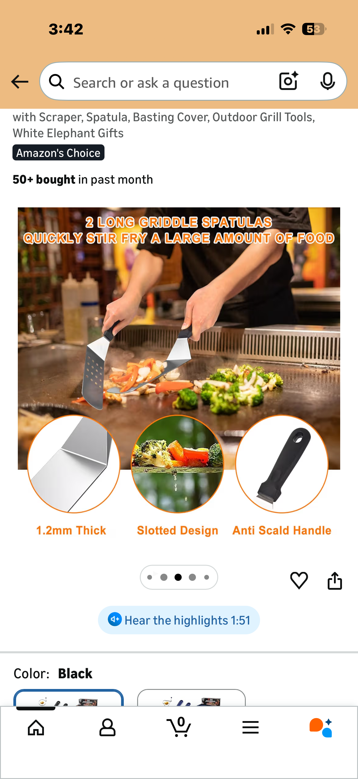 Blackstone Griddle Accessories Kit, 23Pcs Grilling Accessories Set for Camp Chef, Flat Top Griddle Accessories with Scraper, Spatula, Basting Cover, Outdoor Grill Tools, White Elephant Gifts