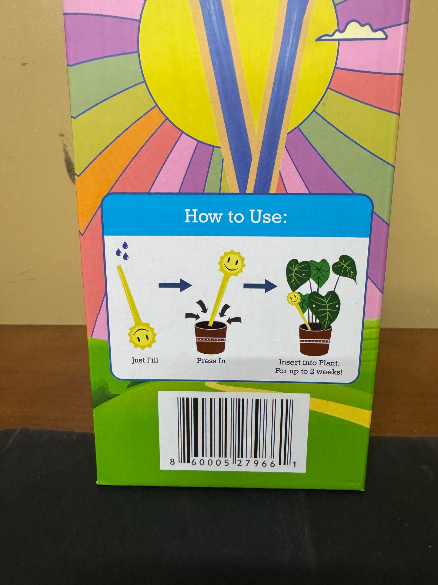 Blown Glass Smiling Sun Waterer 2 Pack