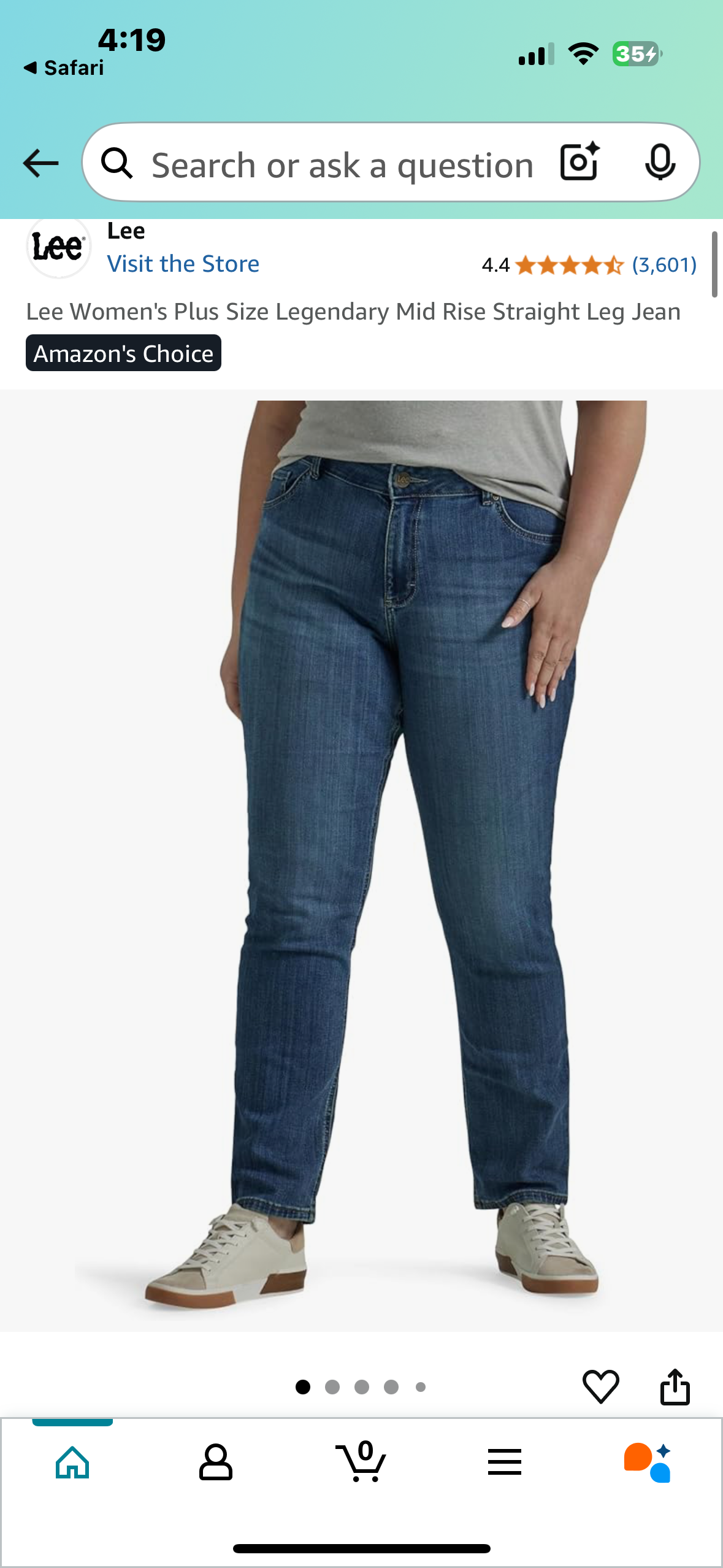 Lee Women's Plus Size Legendary Mid Rise Straight Leg Jeans Size 24 Petite