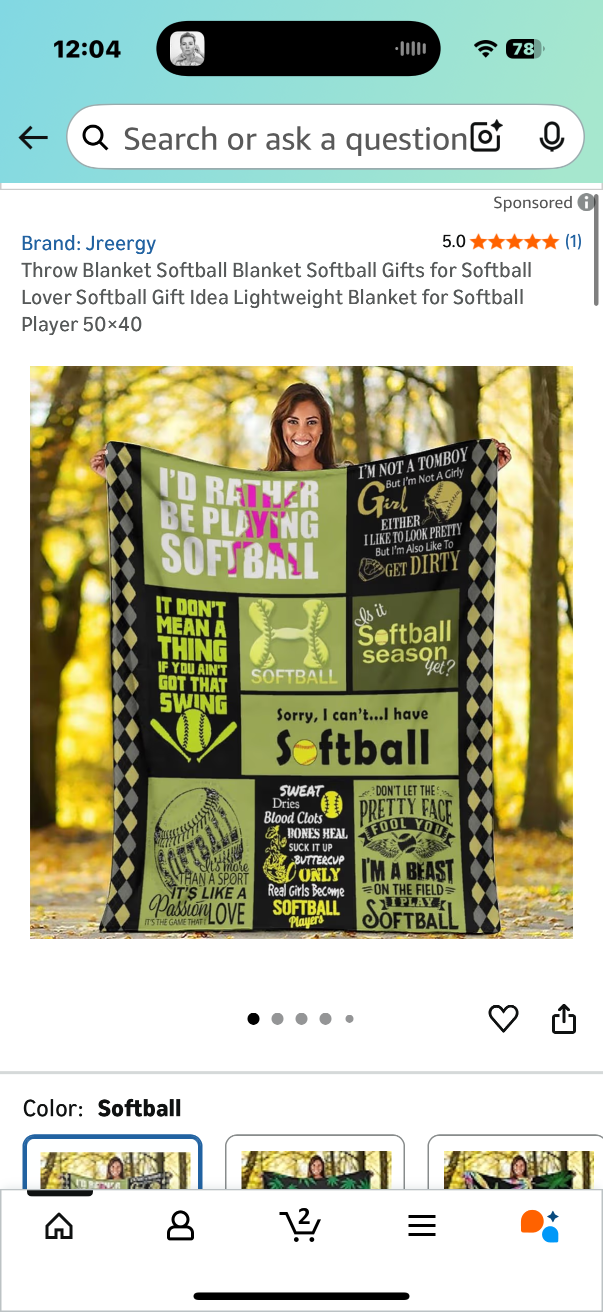 Throw Blanket Softball Blanket Softball Gifts for Softball Lover Softball Gift Idea Lightweight Blanket for Softball Player 50×40