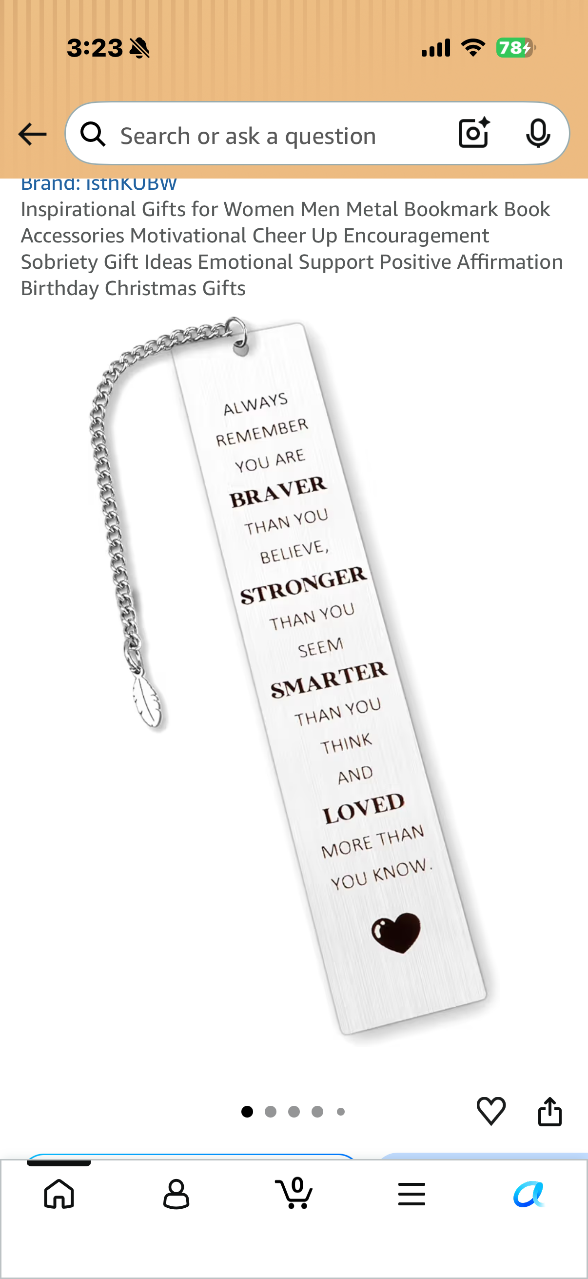 New Adventures Inspirational Gifts for Women Men Metal Bookmark Book Accessories Motivational Cheer Up Encouragement Sobriety Gift Ideas Emotional Support Positive Affirmation Birthday Christmas Gifts