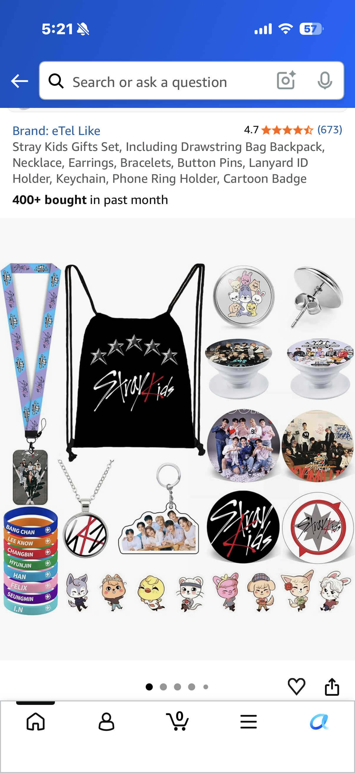 Stray Kids Gifts Set, Including Drawstring Bag Backpack
