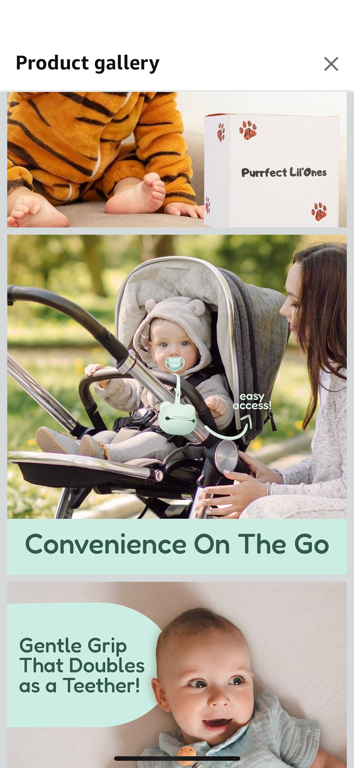 ‼️2 for $4‼️ Purrfect Lil’Ones Silicone Baby Pacifier with Accesories | Clip & Case | Non-Toxic, Safe for Teething Babies | Keep it Clean | Light, Strong Grip, Easy to Clean, Travel-Friendly Storage, Shower Gift