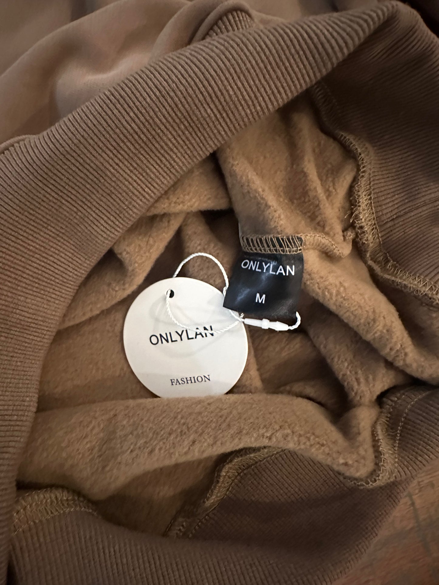 Women’s Oversized Fleece Crewneck Sweatshirt, Casual and Comfy (Size Medium)