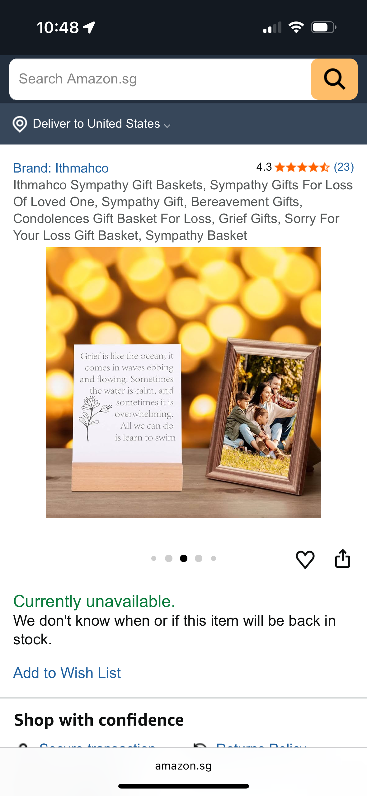 Sympathy Gift Baskets, Sympathy Gifts For Loss Of Loved One, Sympathy Gift, Bereavement Gifts, Condolences Gift Basket For Loss, Grief Gifts, Sorry For Your Loss Gift Basket, Sympathy Basket