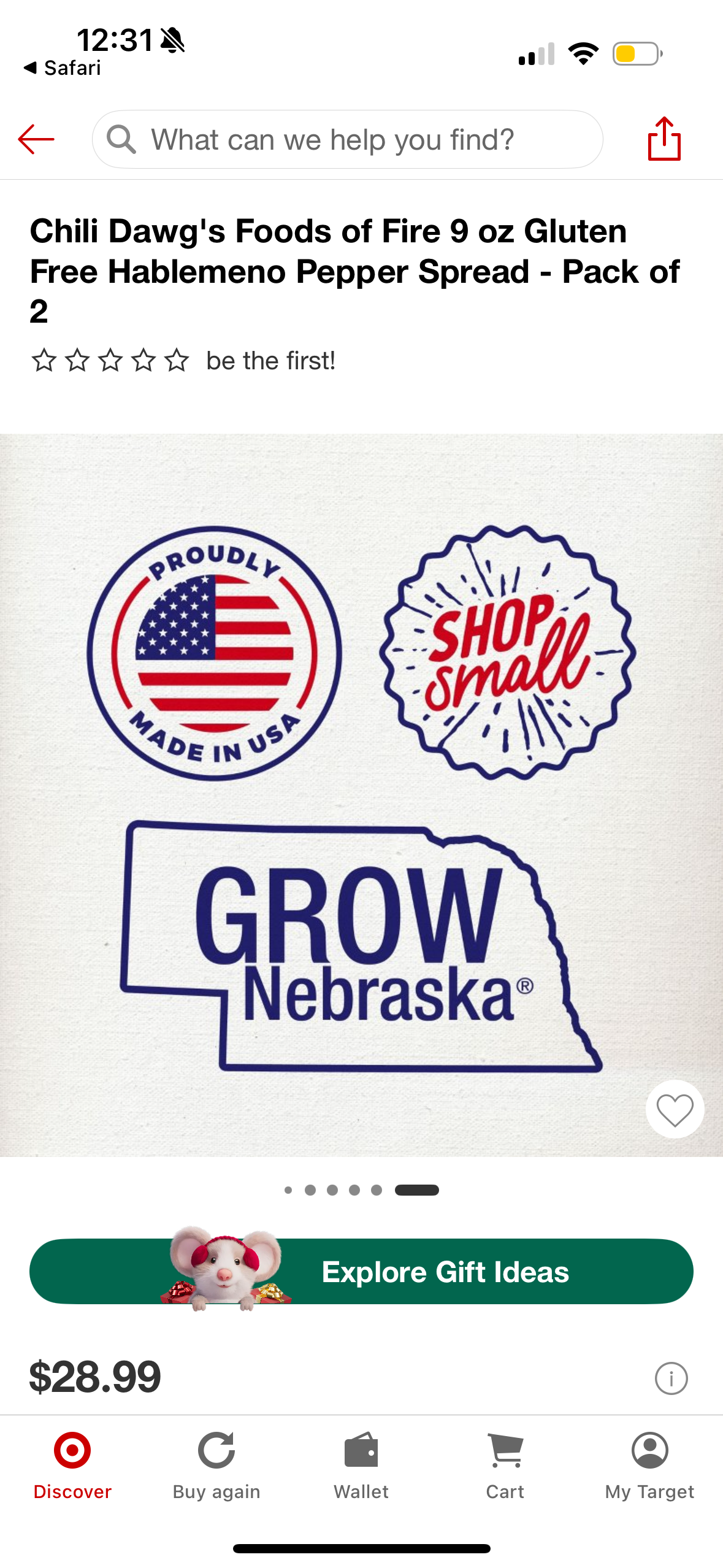 Chili Dawg's Foods of Fire 9 oz Gluten Free Hablemeno Pepper Spread - Pack of 2