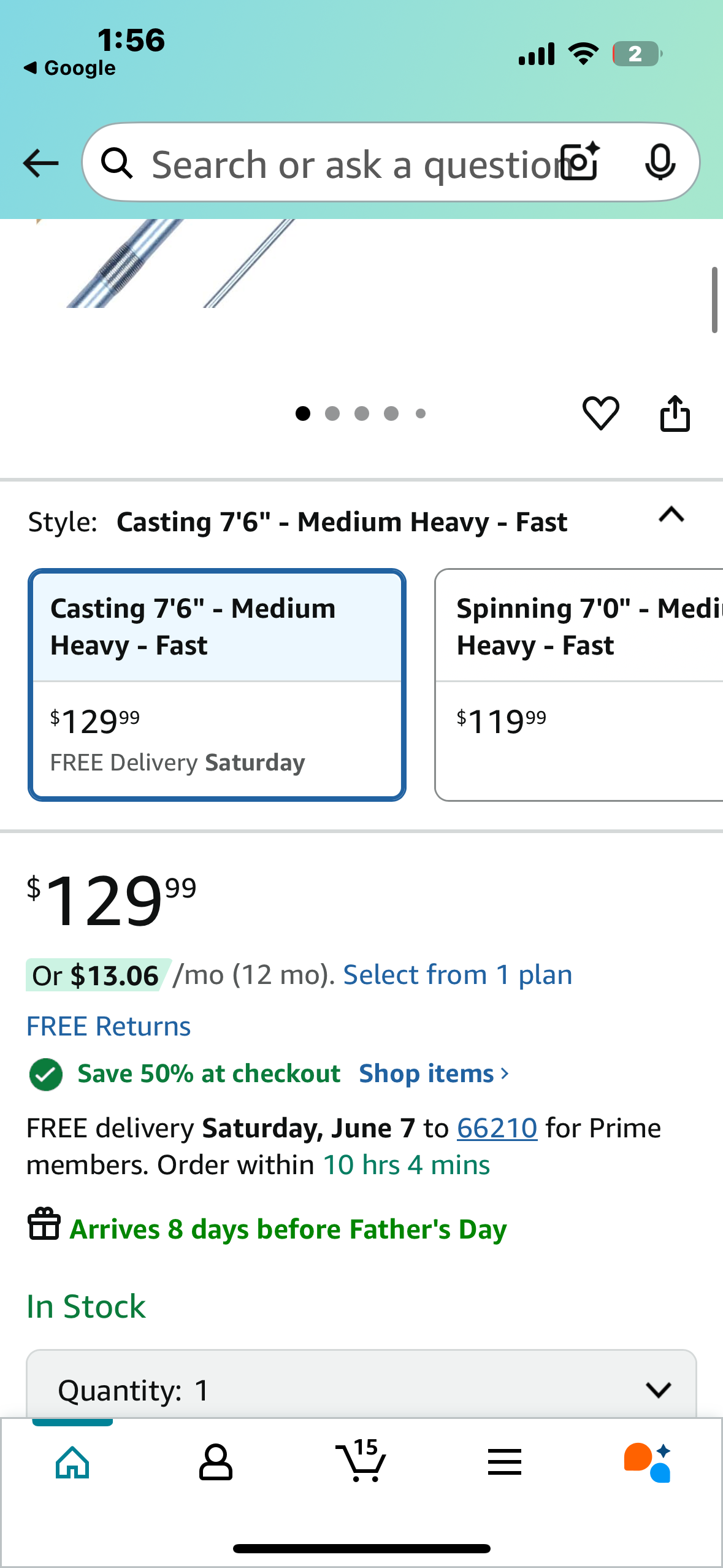 New - KastKing Estuary Inshore Saltwater Fishing Rod Featuring American Tackle Microwave Air Guides, IM7 Toray Carbon Blanks, Nano Resin Technology (W406)