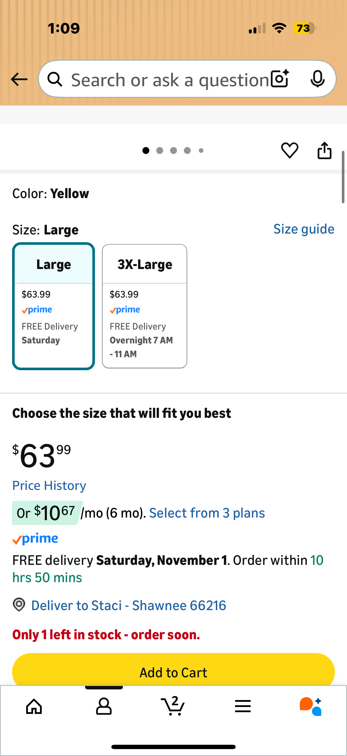 Men’s High Visibility Jacket and Pants Safety Waterproof Rainsuit Lightweight Outerwear (Size Medium )k