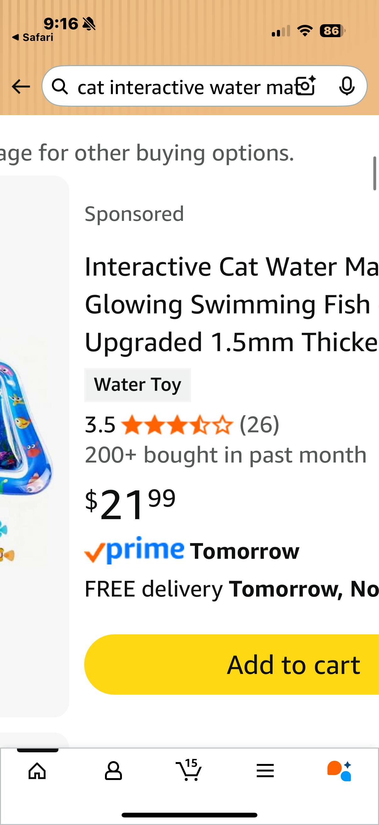 Water Mat for Cat,Pet Pad