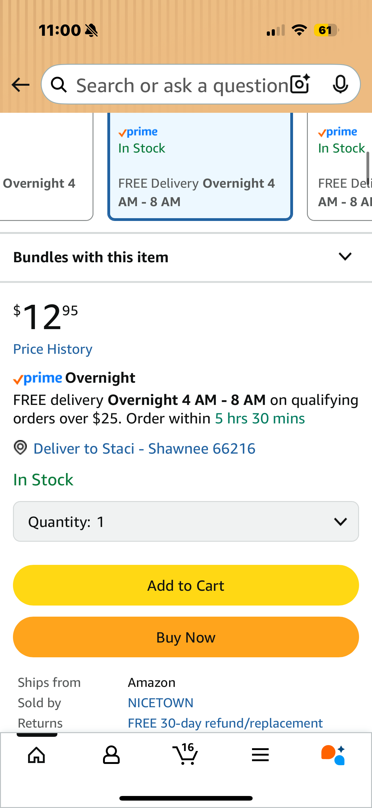 NICETOWN Sheer Window Panel Curtains - Grommet Top Gauzy Sheer Drapes Lightweight Breathable Panels for Windows (2-Pack, 54 Wide x 63 inch Long, White)