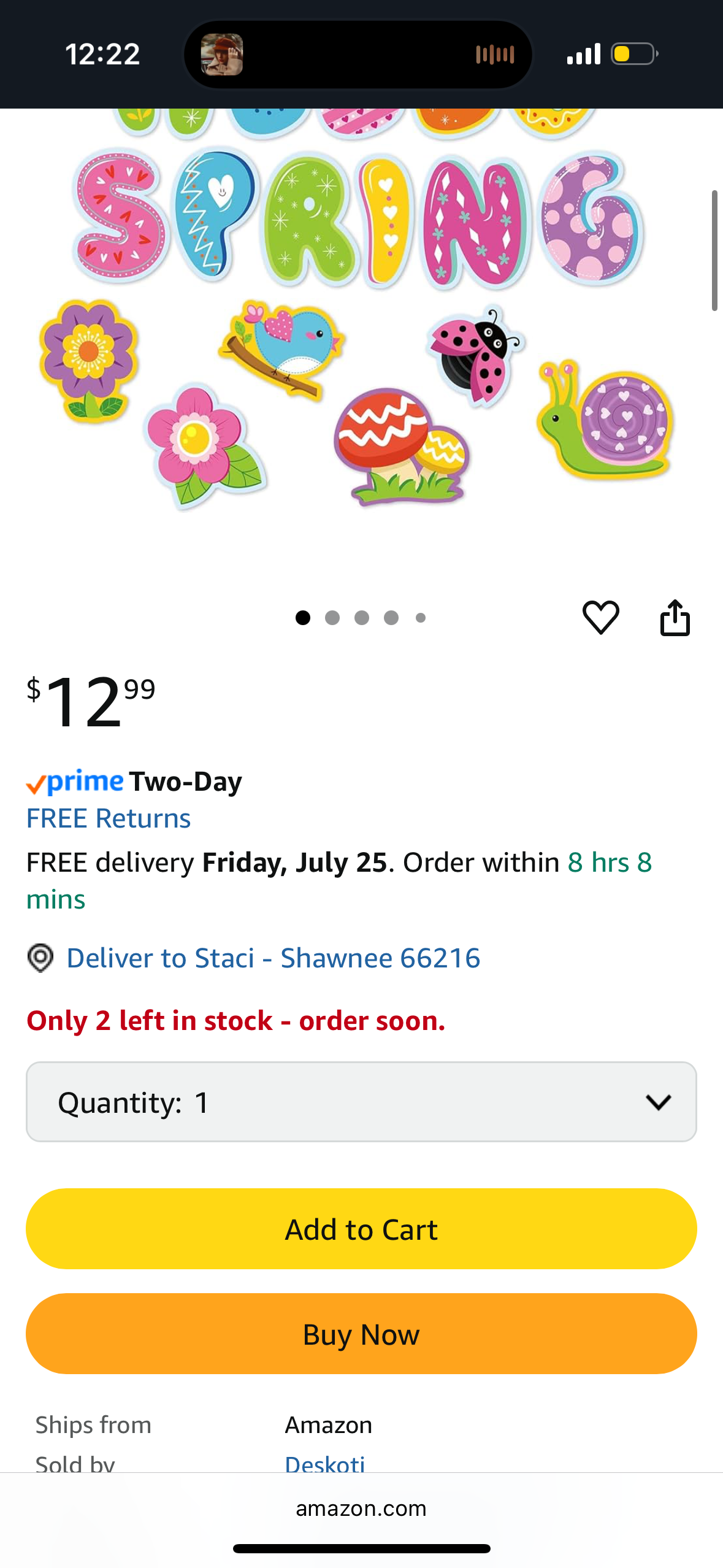 Hello Spring Decorations Bulletin Board Flower Cutouts Classroom