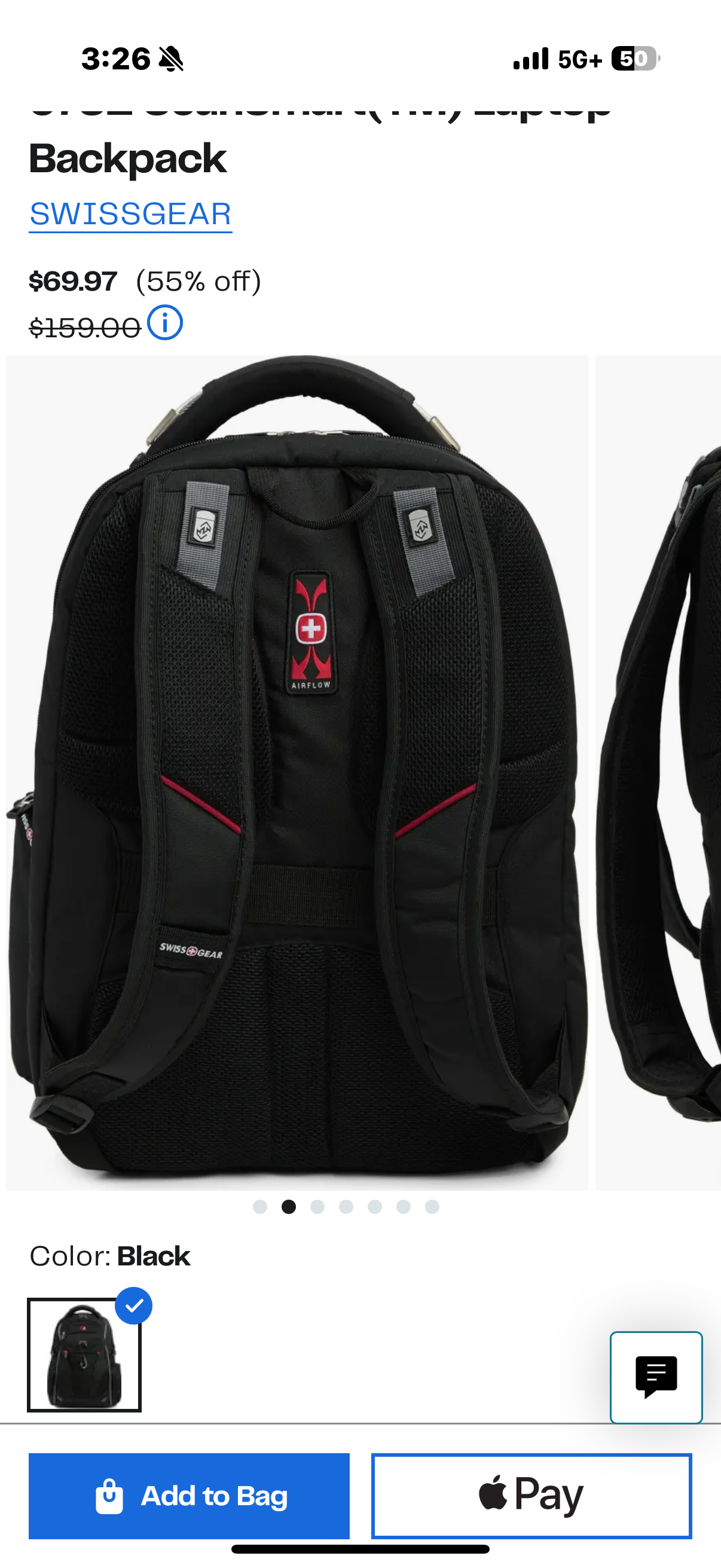 Swiss Gear 6752 ScanSmart(TM) Laptop Backpack