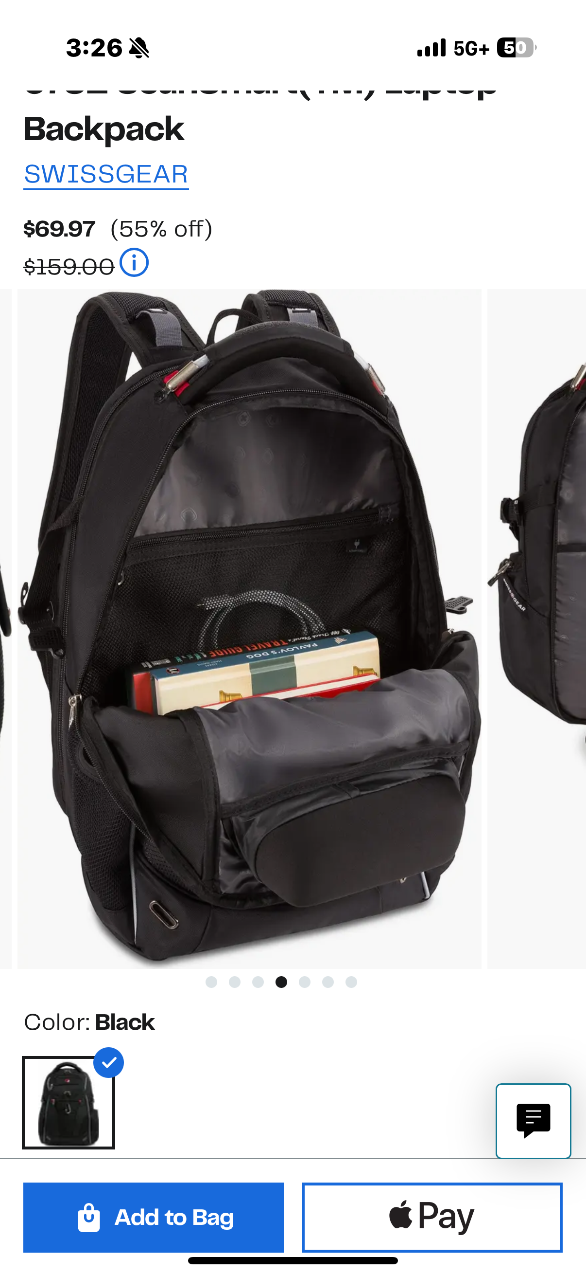 Swiss Gear 6752 ScanSmart(TM) Laptop Backpack