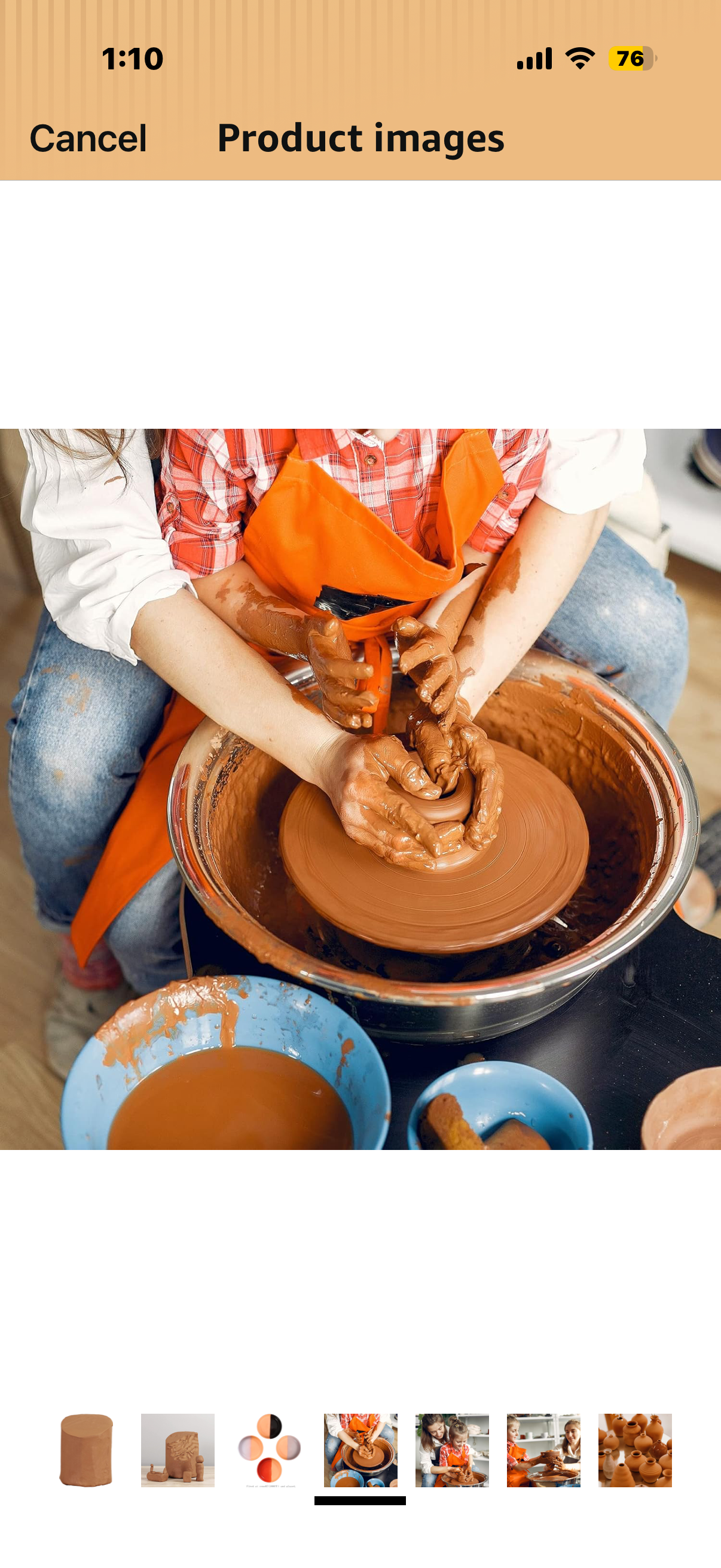 Deouss 5 lbs Low Fire Pottery Clay for Sculpting, Beginners, and Advance- Terra Cotta, Cone 06. Earthware Potters Throwing Clay. Ideal for Wheel Throwing, Hand Building, Firing and More