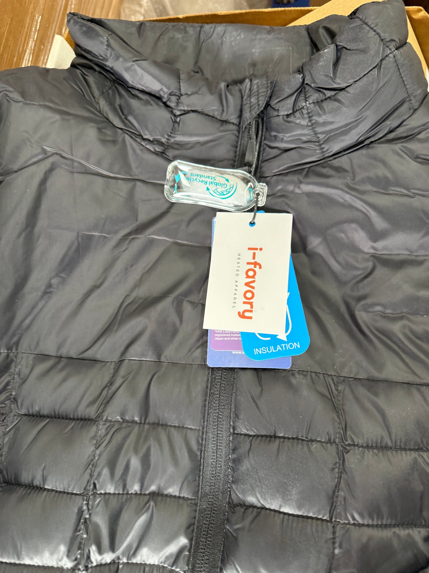 ALTMARASA Men's Heated Jacket - Heated Winter Coat for Outdoor with 7.4V Battery pack - Six Heating Zone Jacket (Size Large)