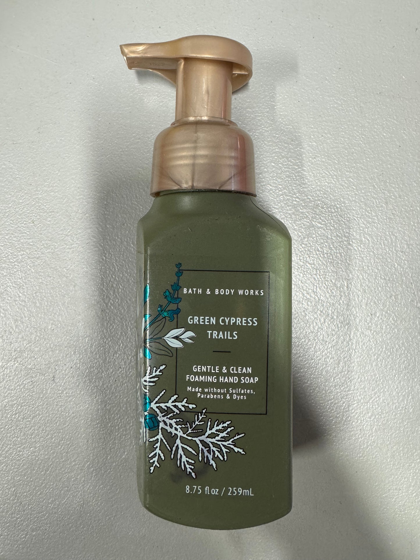 Bath and Body Works Foaming Hang Soap - Green Cypress Trails