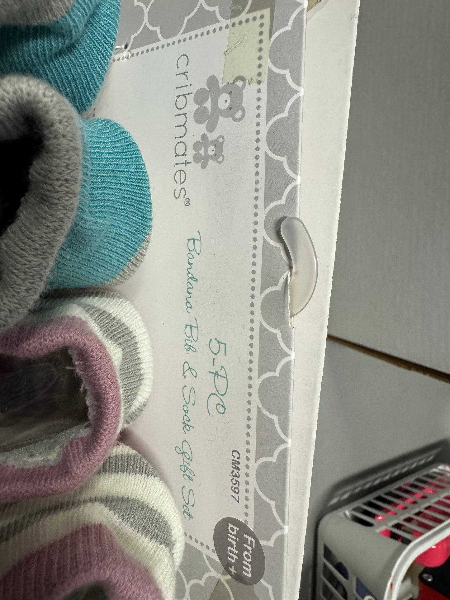 Bandana Bib and Sock Gift Set - Butterfly
