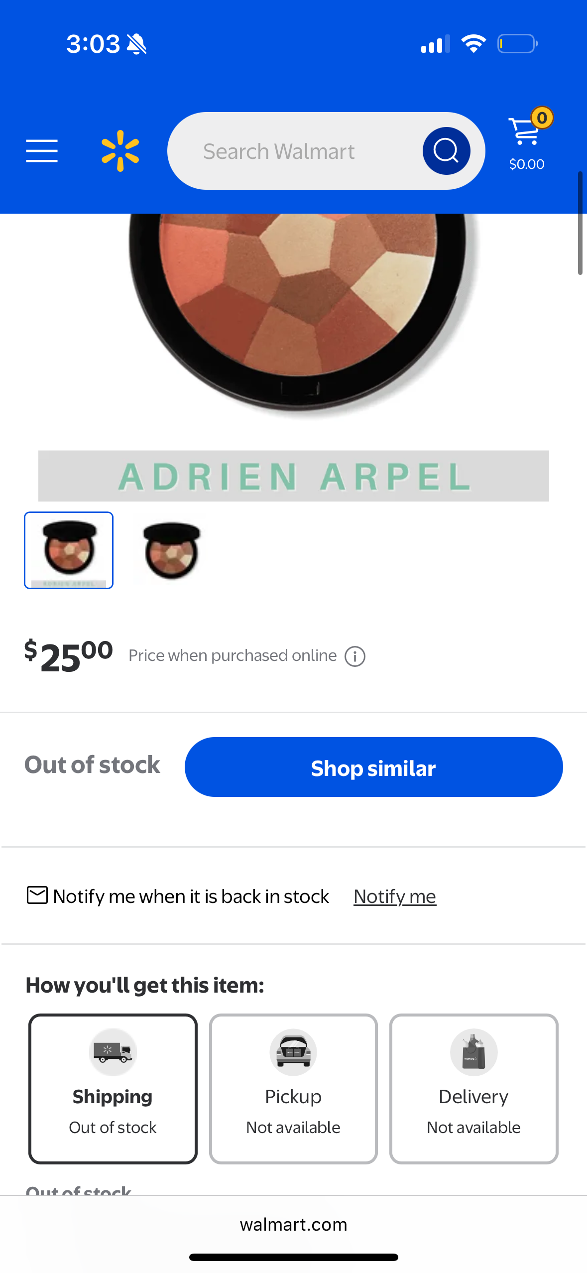 Adrien Arpel Kaleidoscope Bronzing Powder