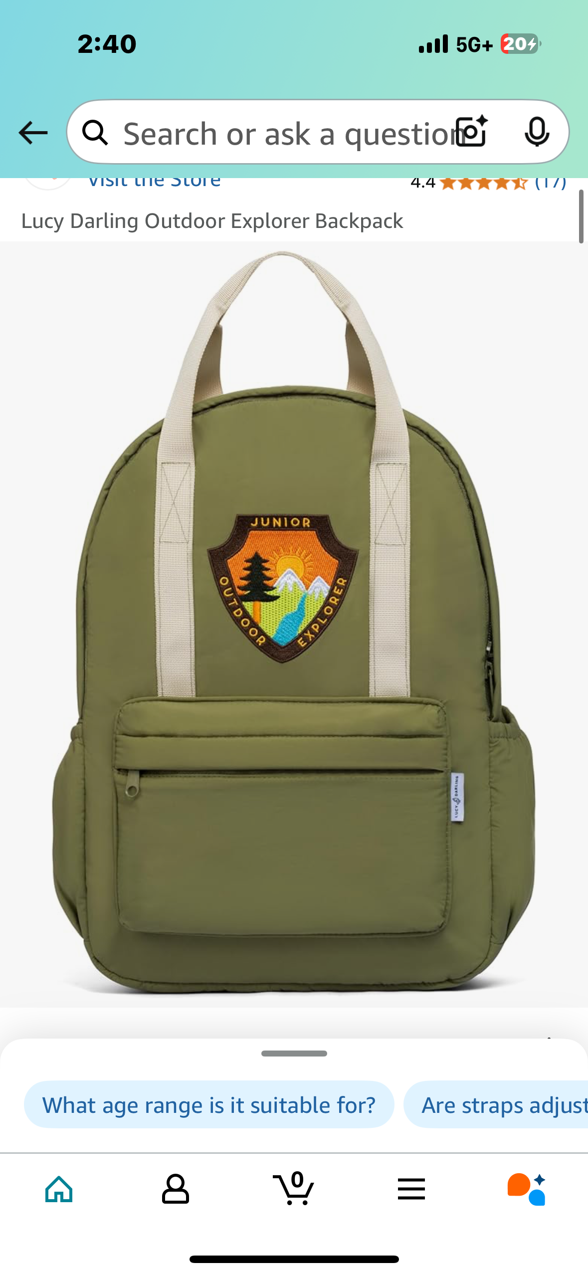 Lucy Darling Outdoor Explorer Backpack