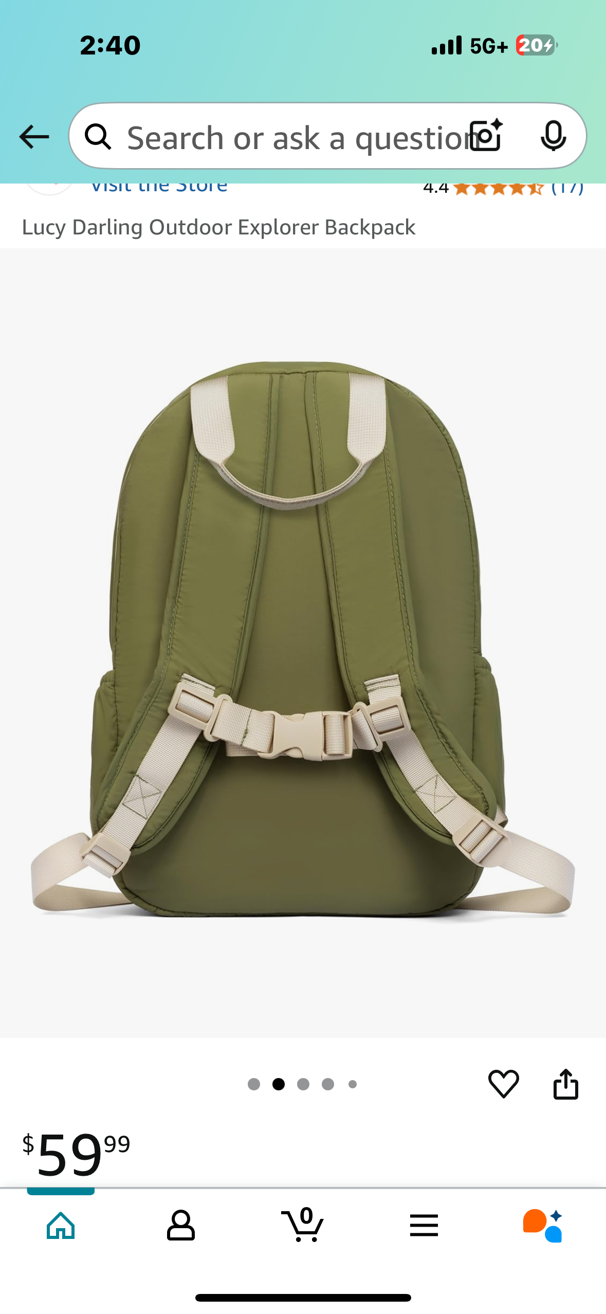 Lucy Darling Outdoor Explorer Backpack