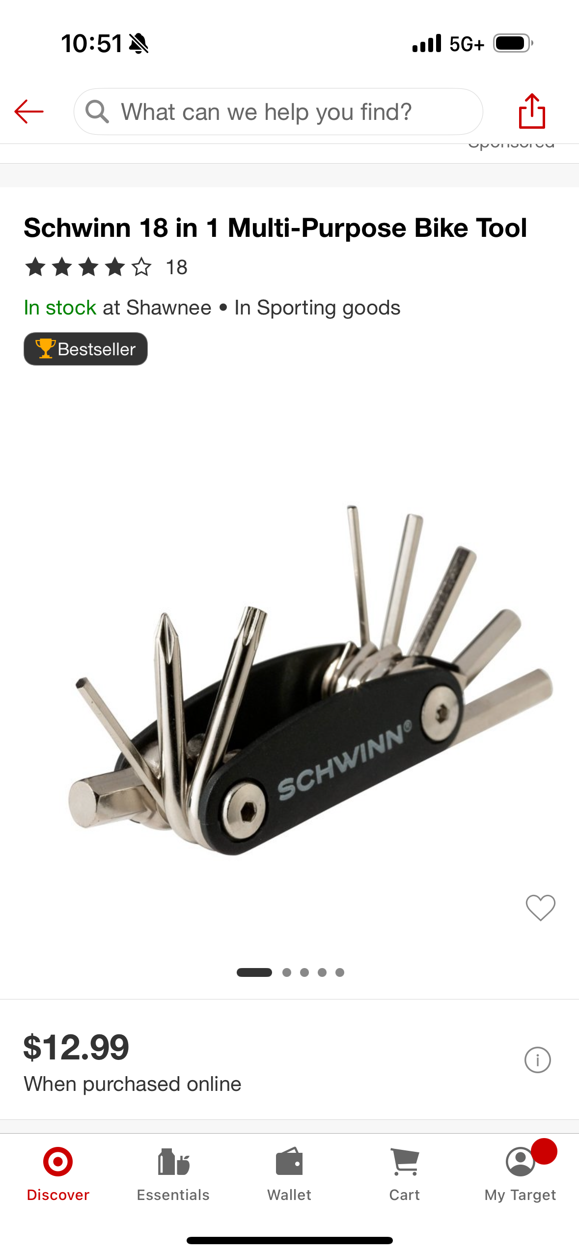 Schwinn 18 in 1 Multi-Purpose Bike Tool