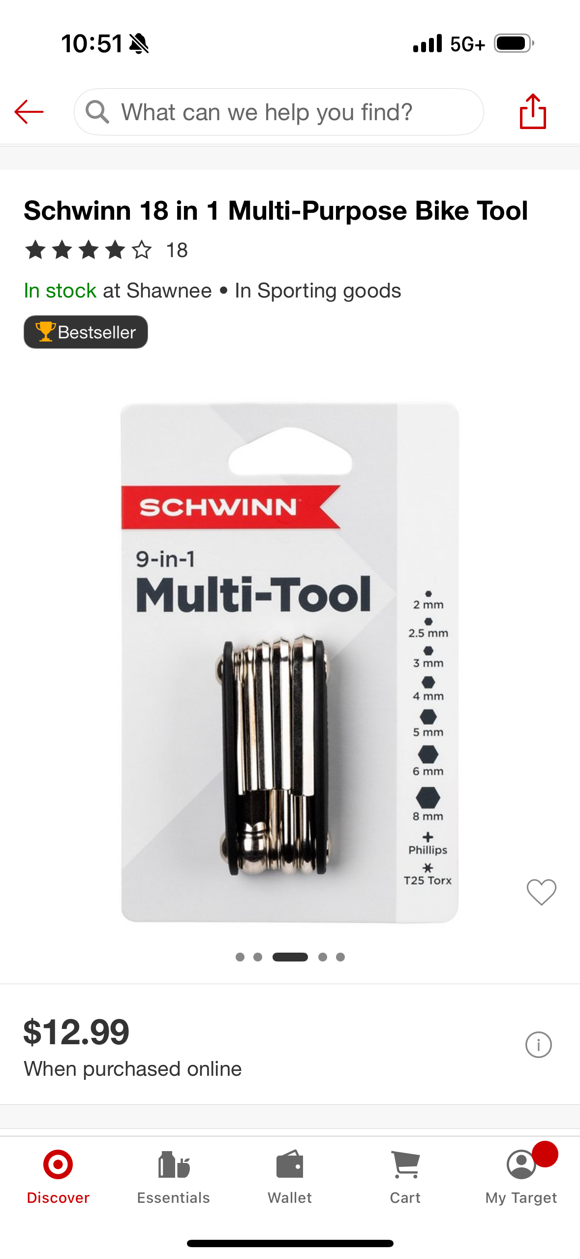 Schwinn 18 in 1 Multi-Purpose Bike Tool