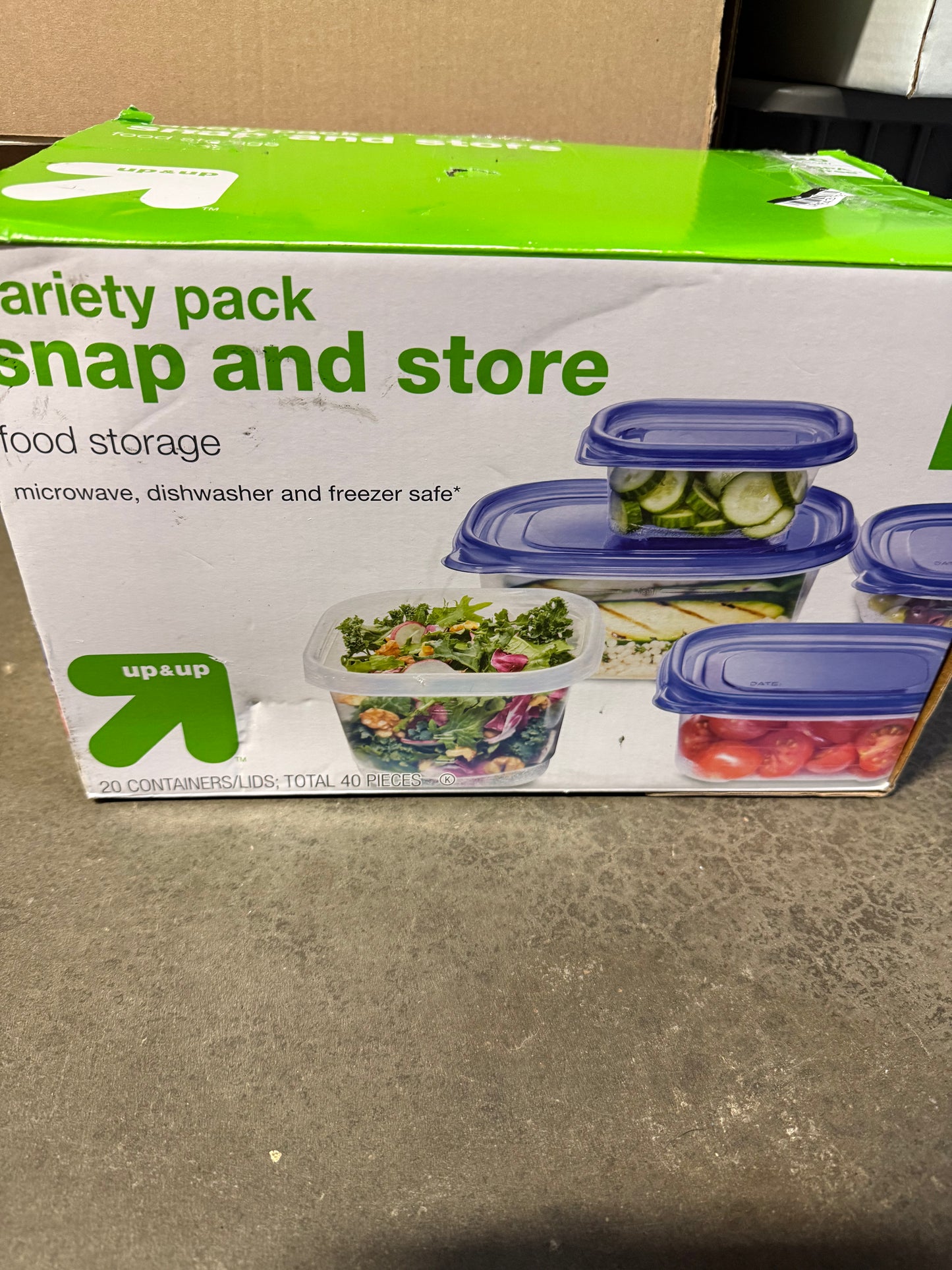 20 count Snap and Store Food Storage