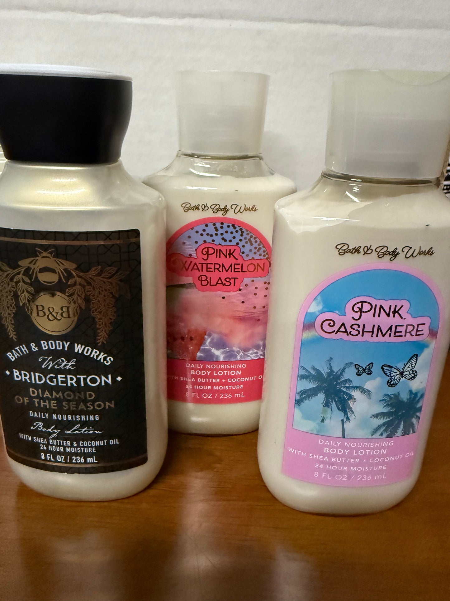 Set of 3 Bath and Body Works Body Lotions