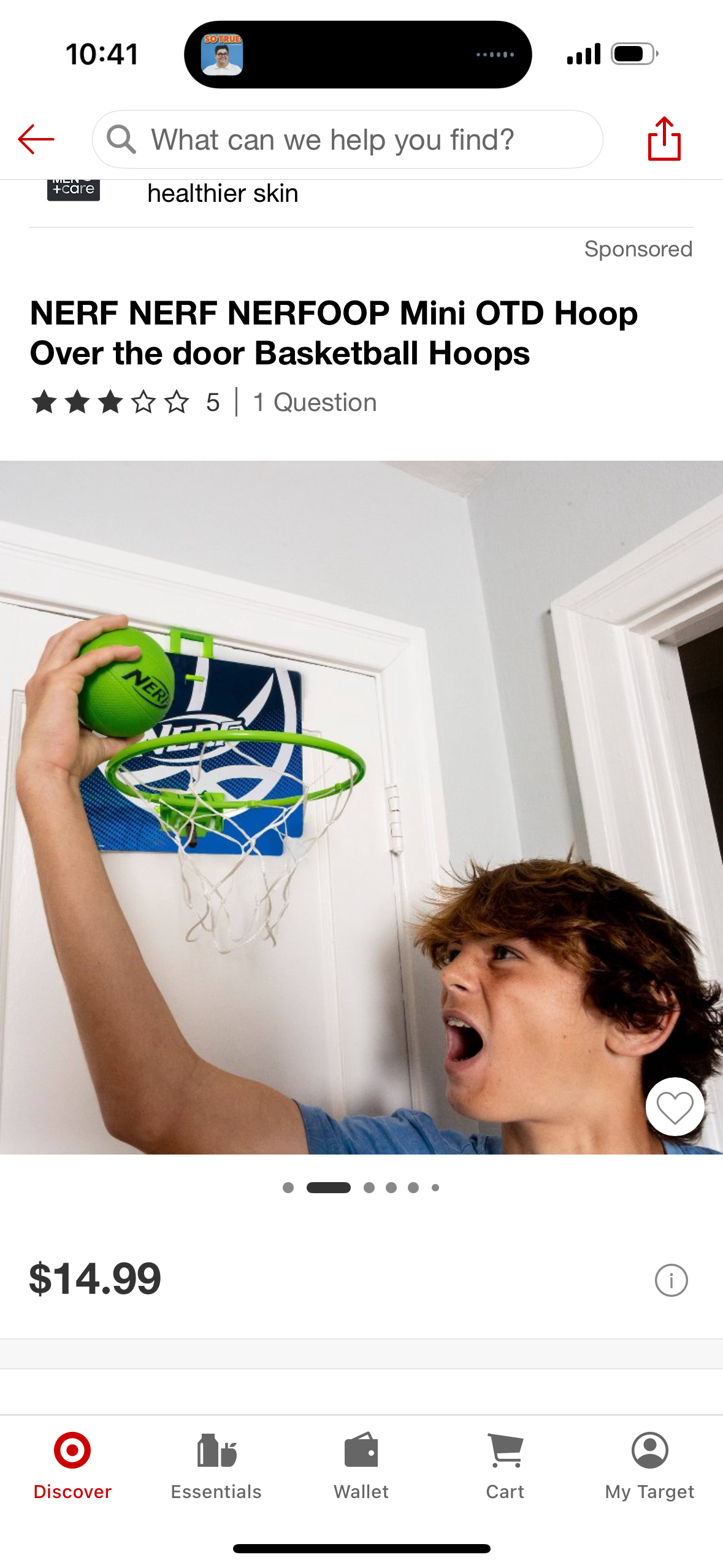 NERF NERF NERFOOP Mini OTD Hoop Over the door Basketball Hoops