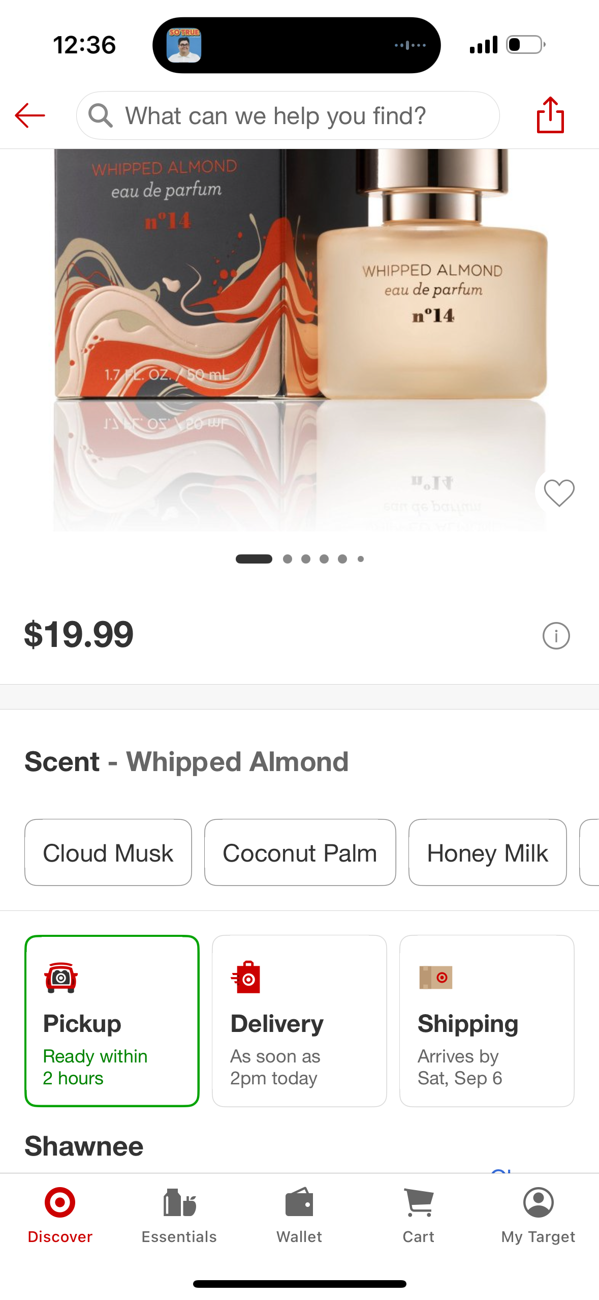 MIX:BAR Women's Eau De Perfume - Whipped Almond - 1.7 fl oz