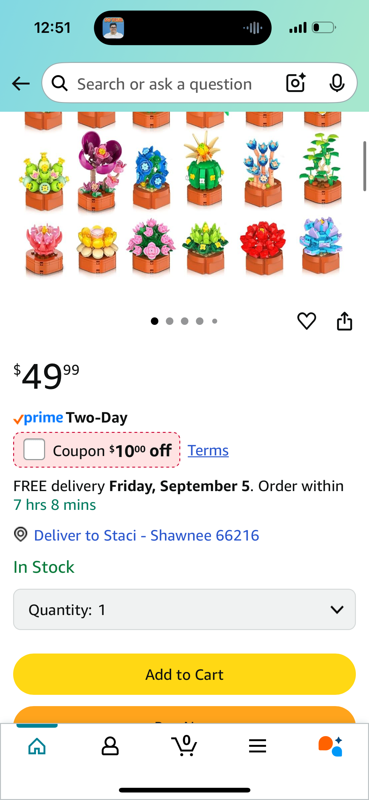Advent Calendar 2025 Flower Succulent 3.6 Mini Building Set - 24 Day Christmas Countdown Calendar Blocks Xmas Botanical Collection for Home Decor Party Favor Gifts for Adults Women Kids Girls Boys 10+