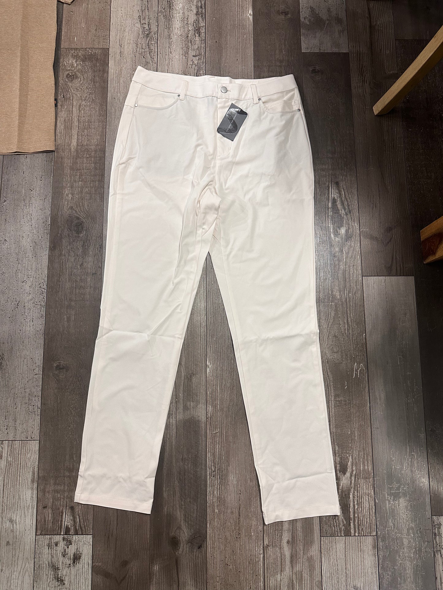 Mens Golf, Work, Dress Pants 30"/32"/34" Quick Dry Lightweight Casual Comfy Trousers with Pockets (Size 33 x32)