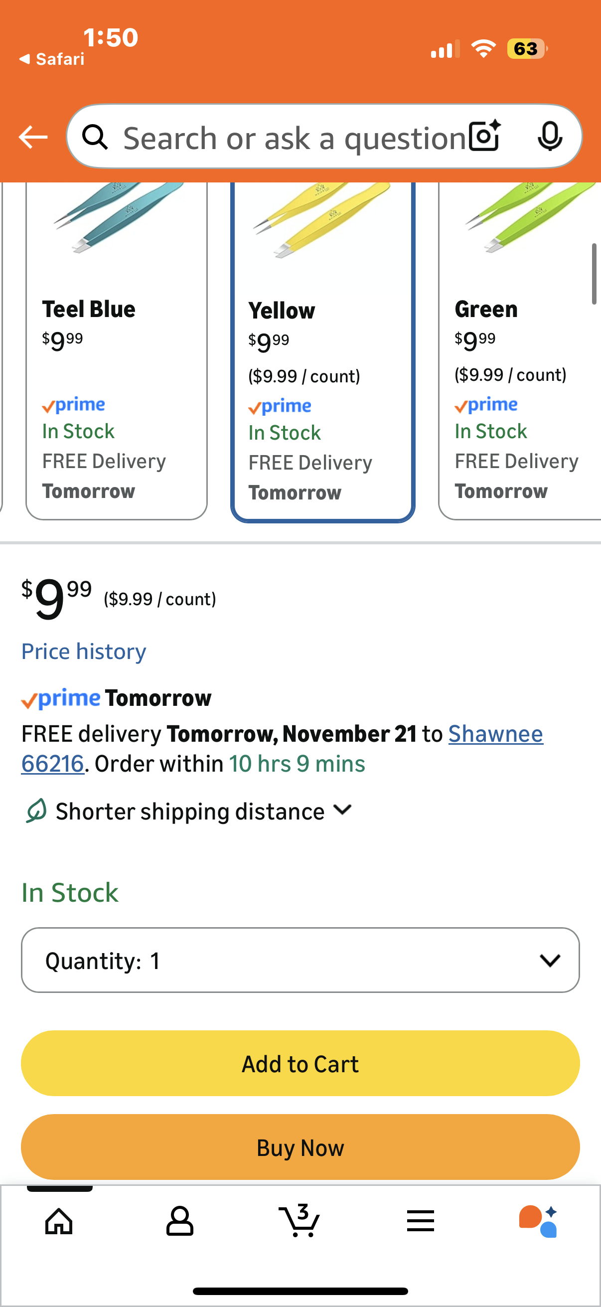 Majestic Bombay Fine Point + Slant Tweezers for Women and Men – Splinter Ticks, Facial, Brow and Ingrown Hair Removal–Sharp, Needle Nose, Surgical Tweezers Precision best tweezers for chin hair